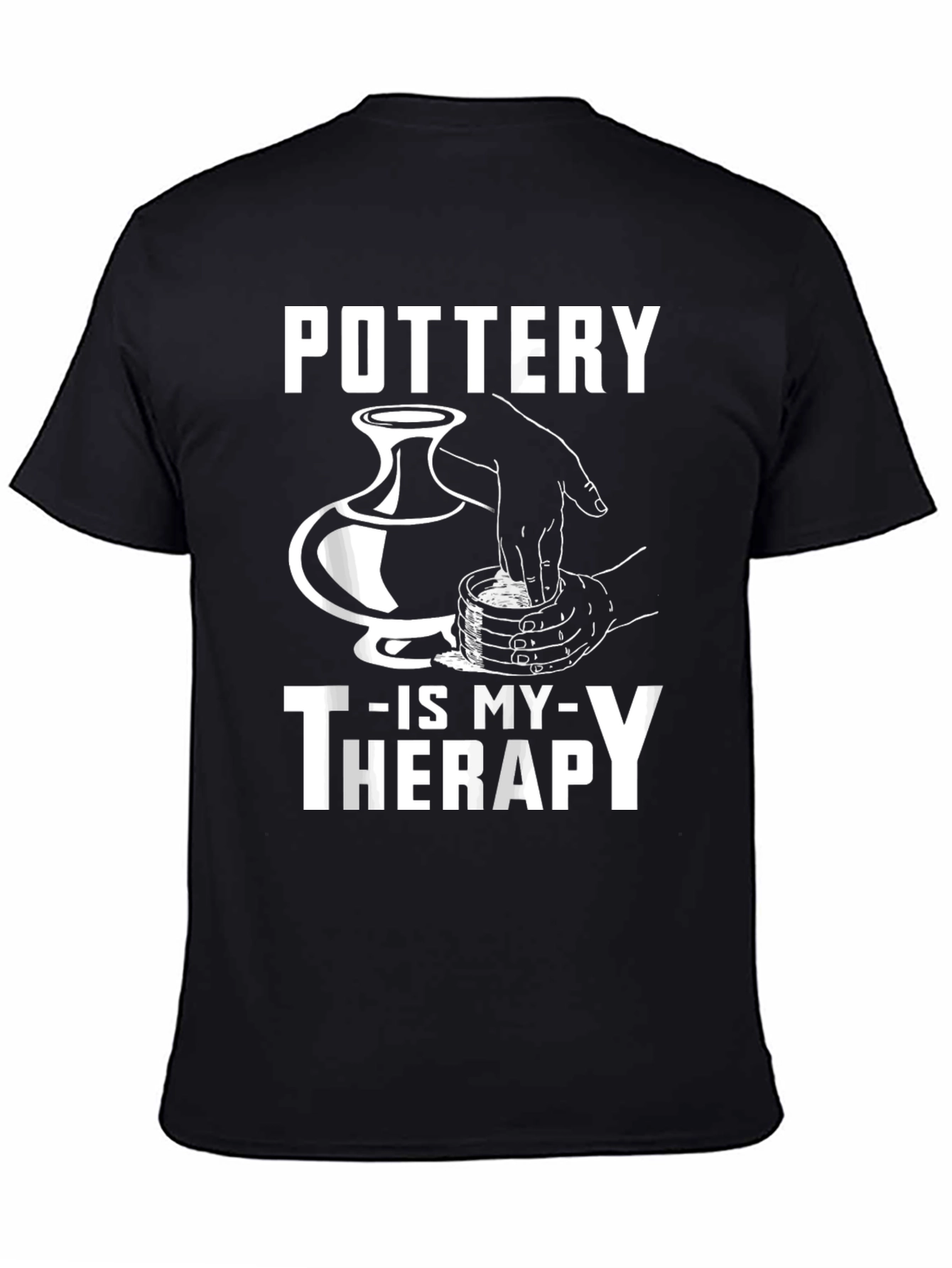 Pottery Is My Therapy Graphic T-Shirt