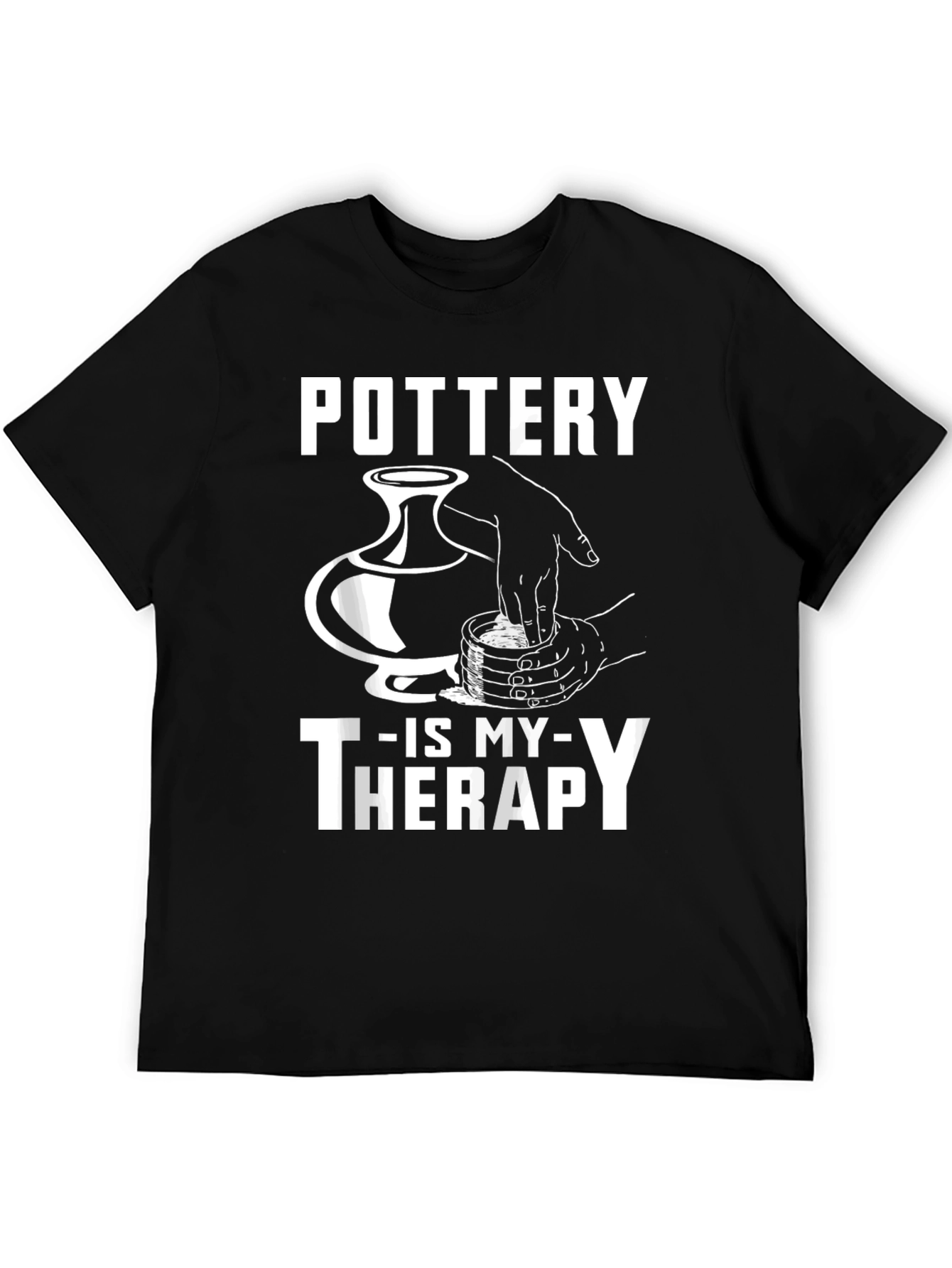 Pottery Is My Therapy Graphic T-Shirt