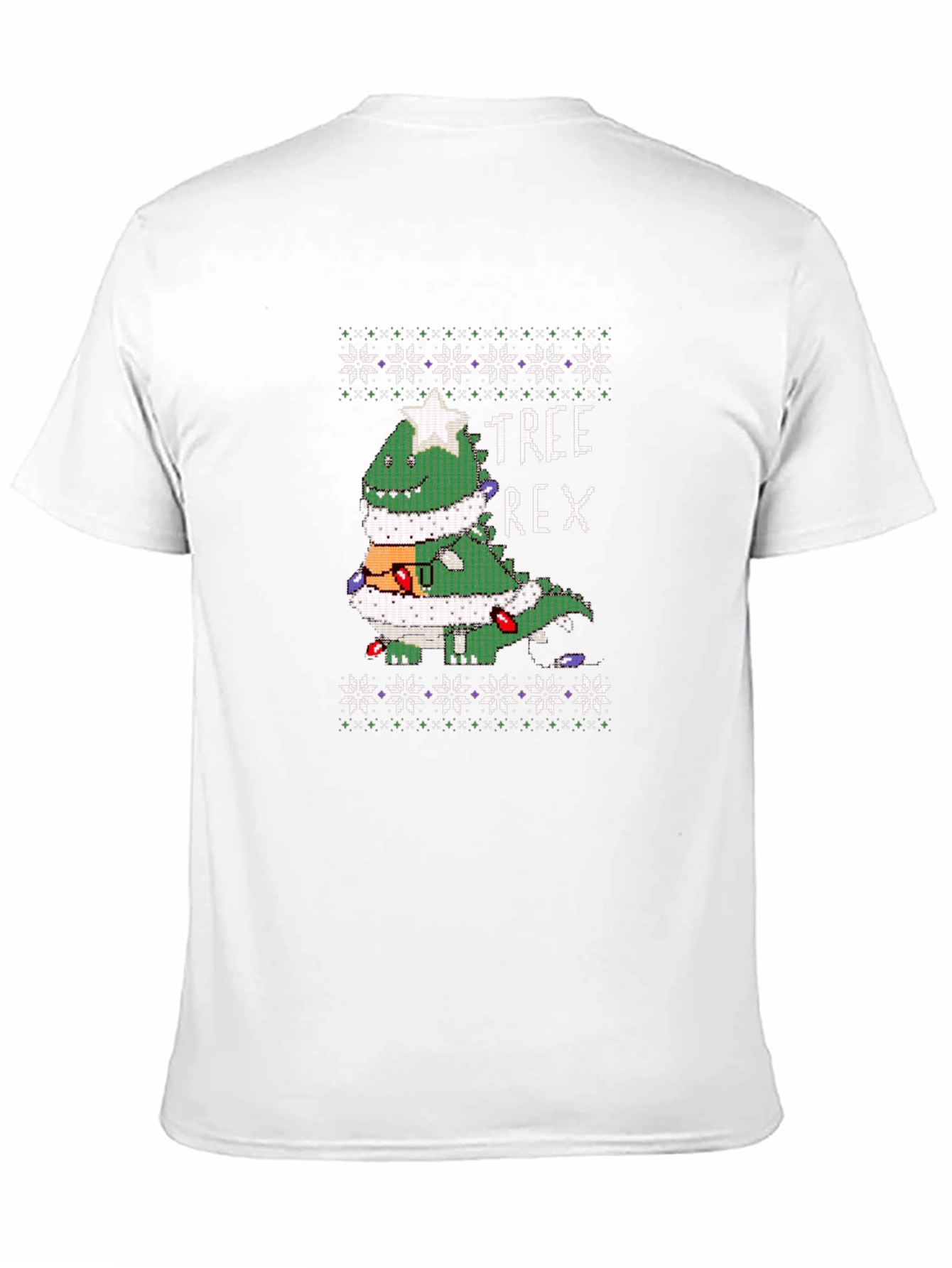 Festive Tree Rex Christmas T-Shirt