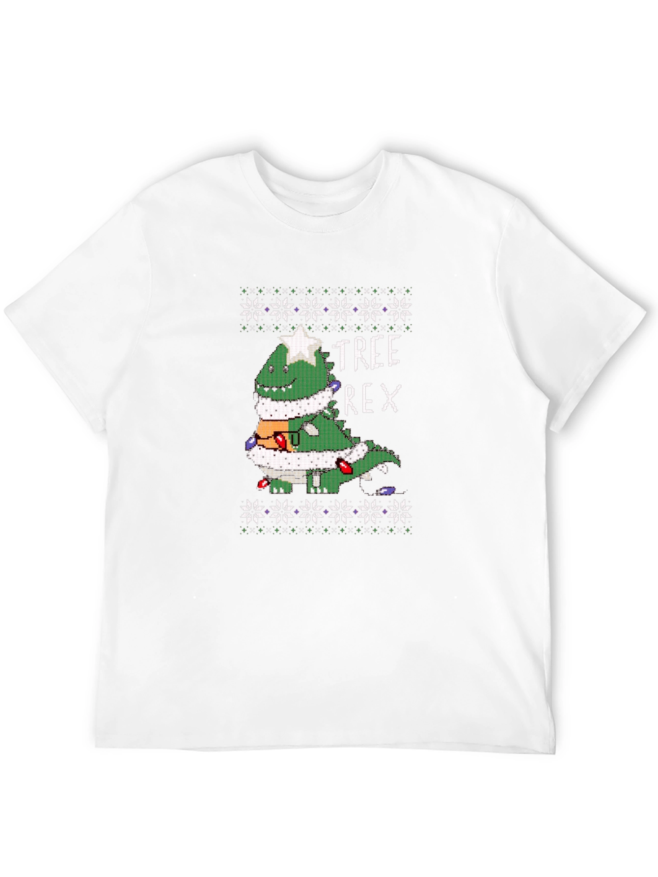Festive Tree Rex Christmas T-Shirt