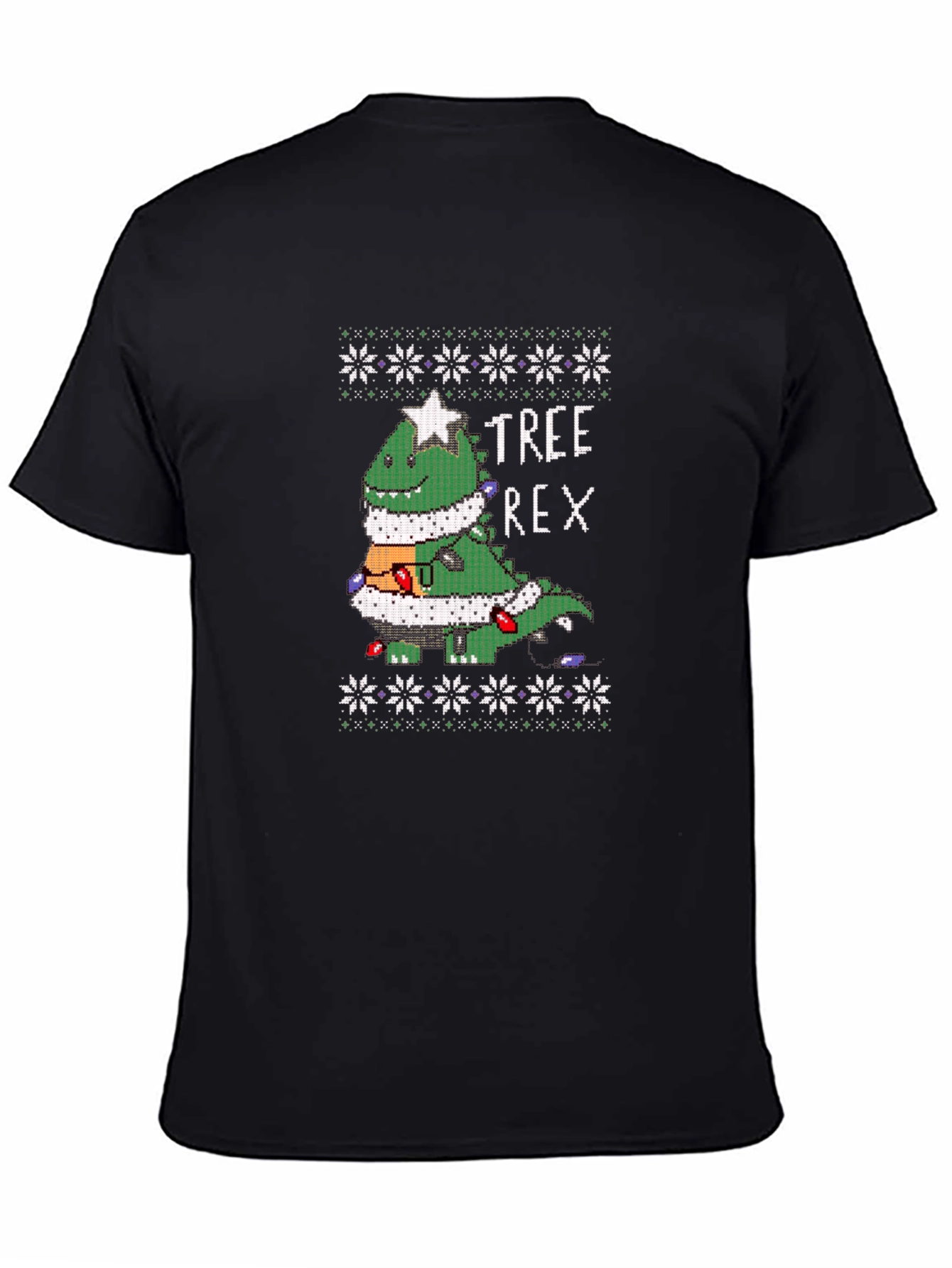 Festive Tree Rex Christmas T-Shirt