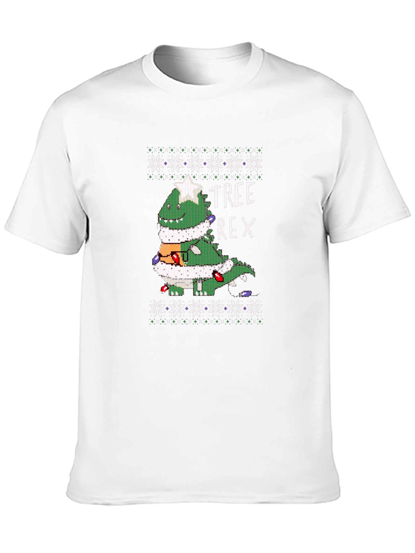 Festive Tree Rex Christmas T-Shirt