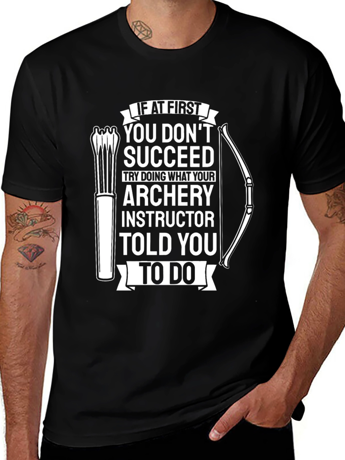 Archery Instructor T-Shirt - Funny Archery Tee
