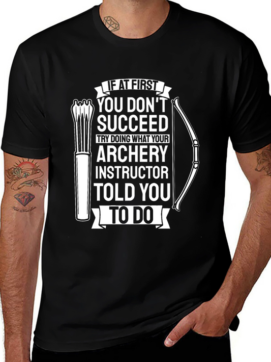 Archery Instructor T-Shirt - Funny Archery Tee