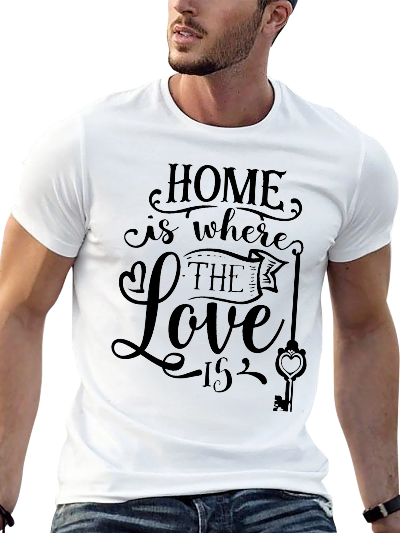 Home is Where the Love Is Graphic Tee