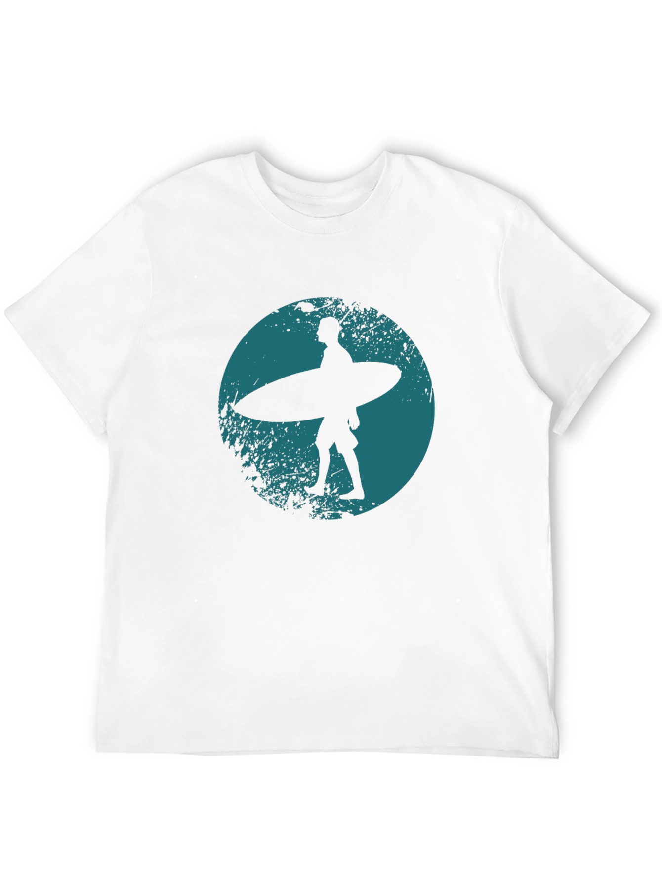 Surfer Silhouette Graphic Tee