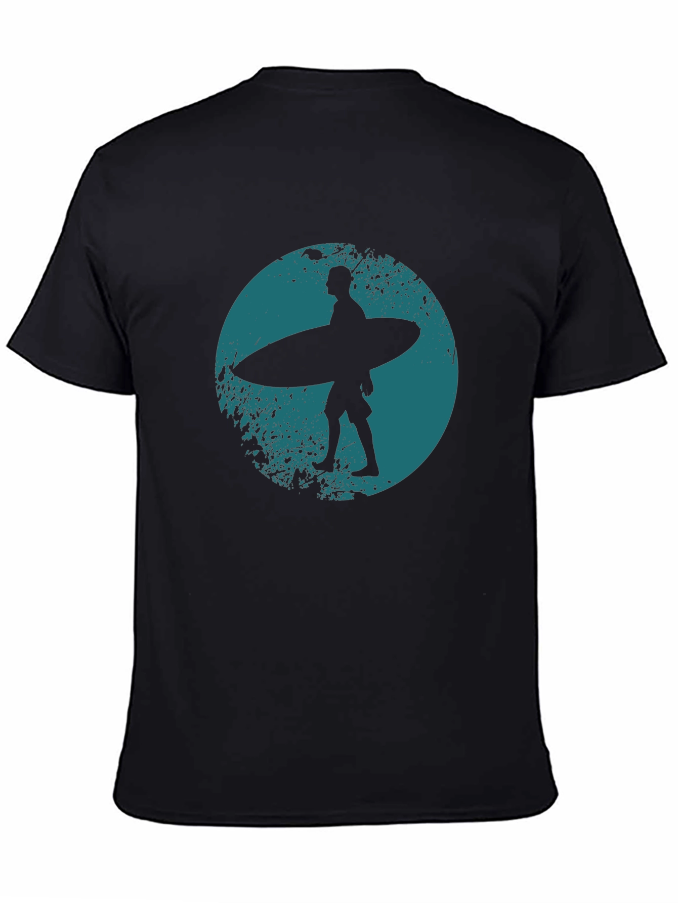 Surfer Silhouette Graphic Tee