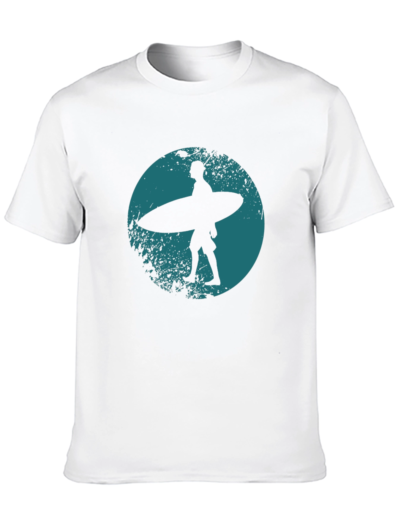Surfer Silhouette Graphic Tee
