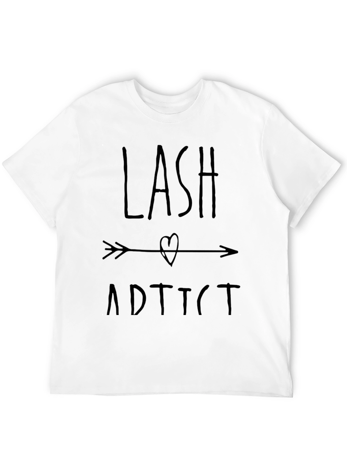 Lash Addict Graphic Tee - Unisex Cotton T-Shirt