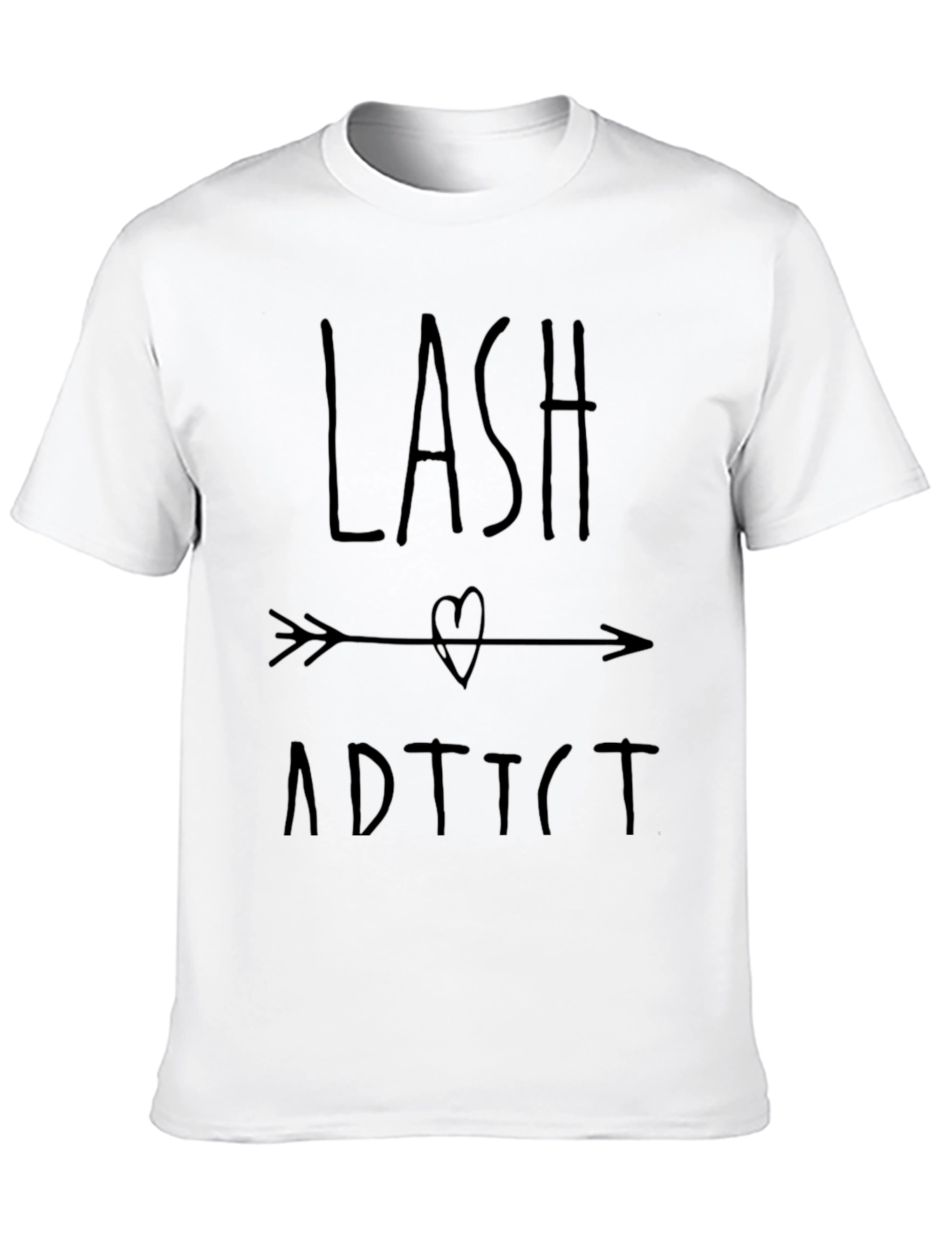 Lash Addict Graphic Tee - Unisex Cotton T-Shirt