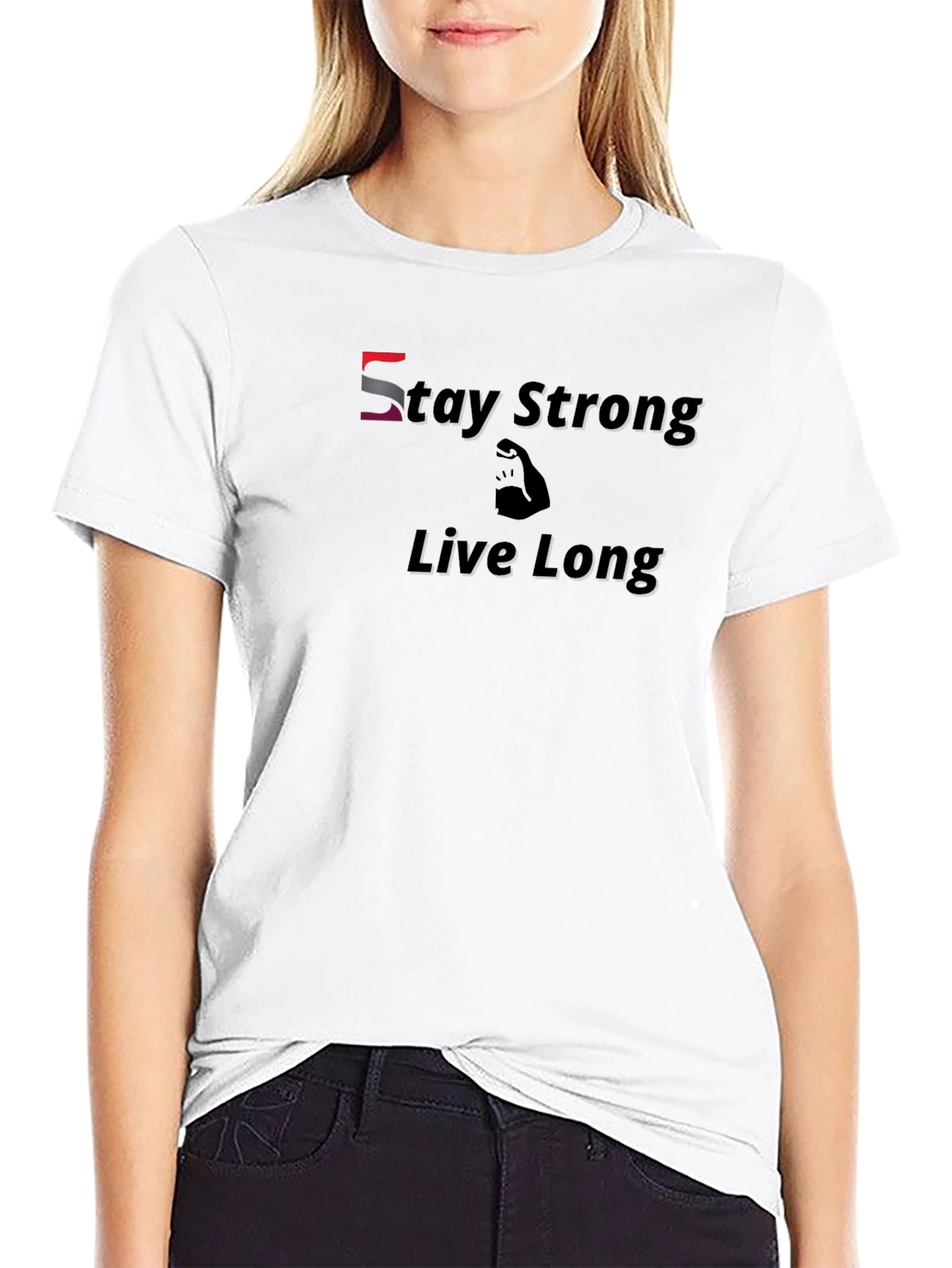 Stay Strong Live Long Graphic Tee