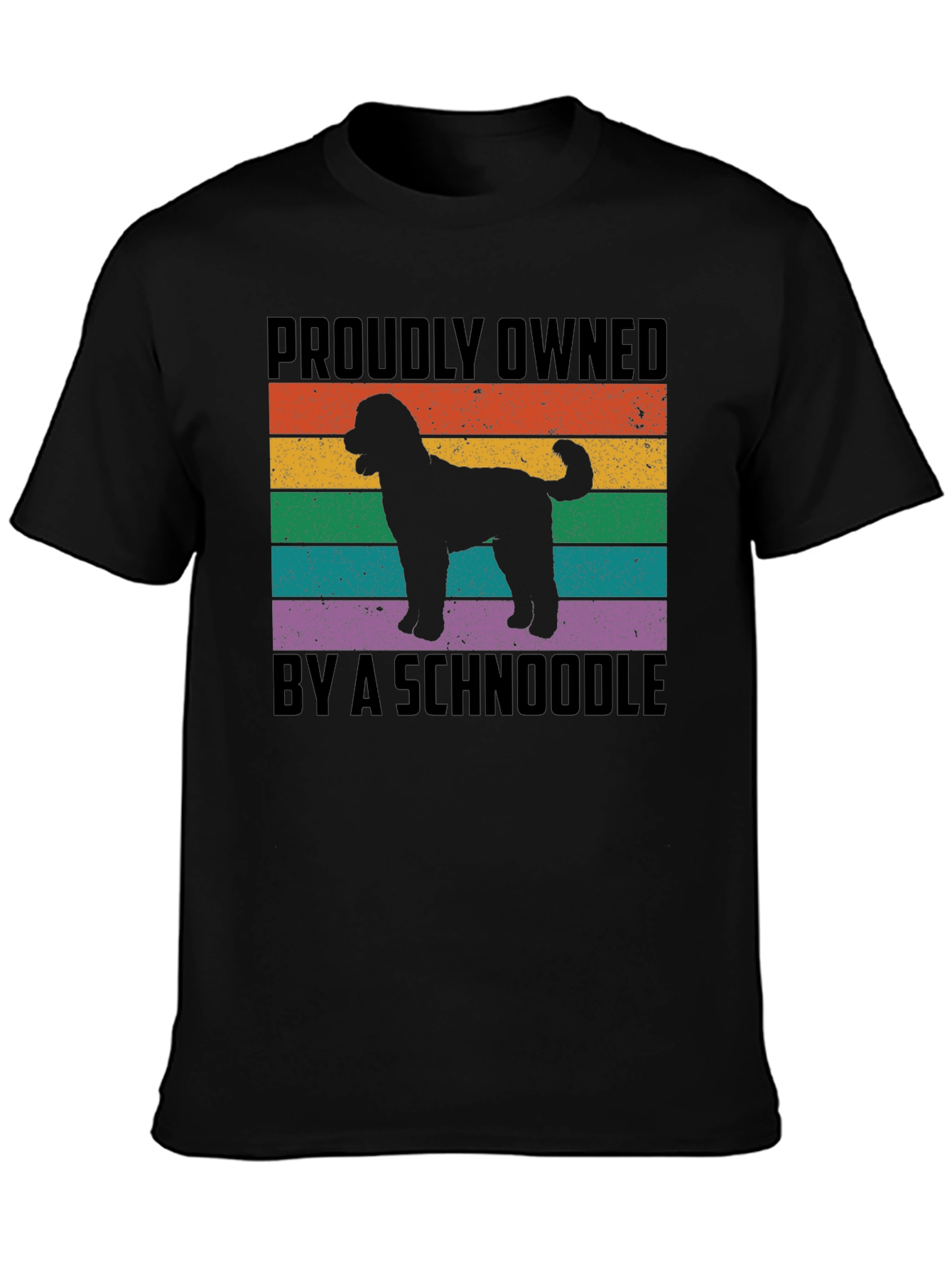 Proudly Owned By A Schnoodle T-Shirt