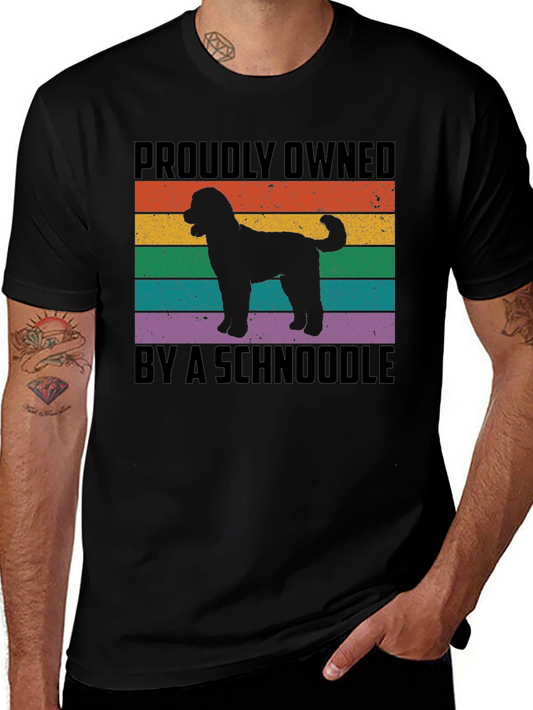 Proudly Owned By A Schnoodle T-Shirt