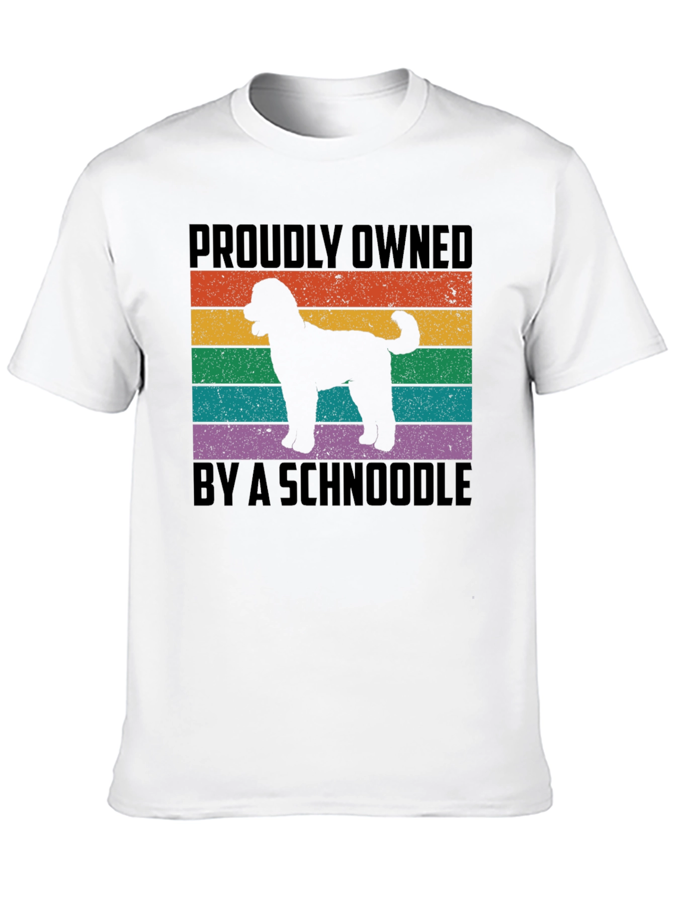 Proudly Owned By A Schnoodle T-Shirt