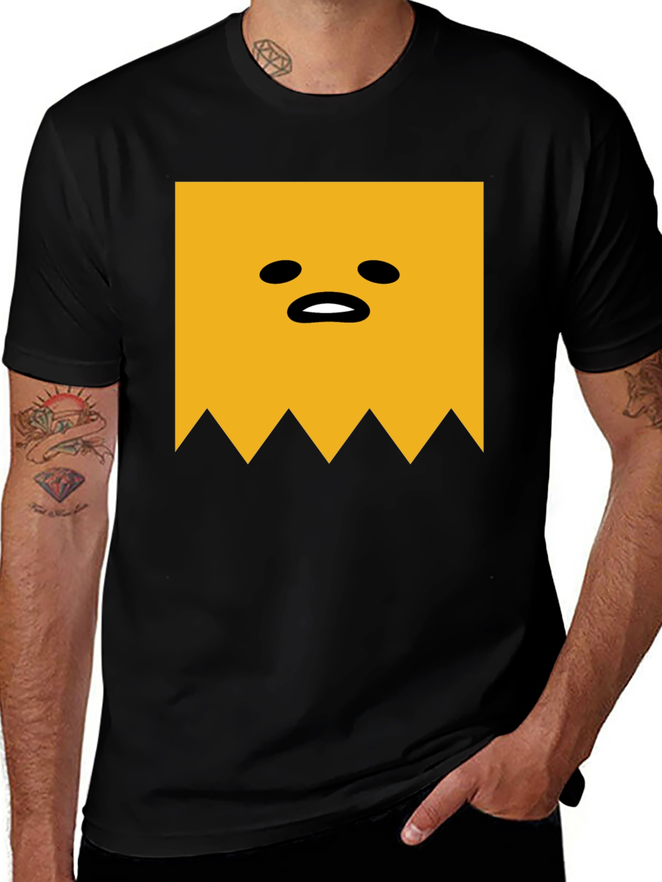 Gudetama Inspired T-Shirt - Lazy Egg Graphic Tee
