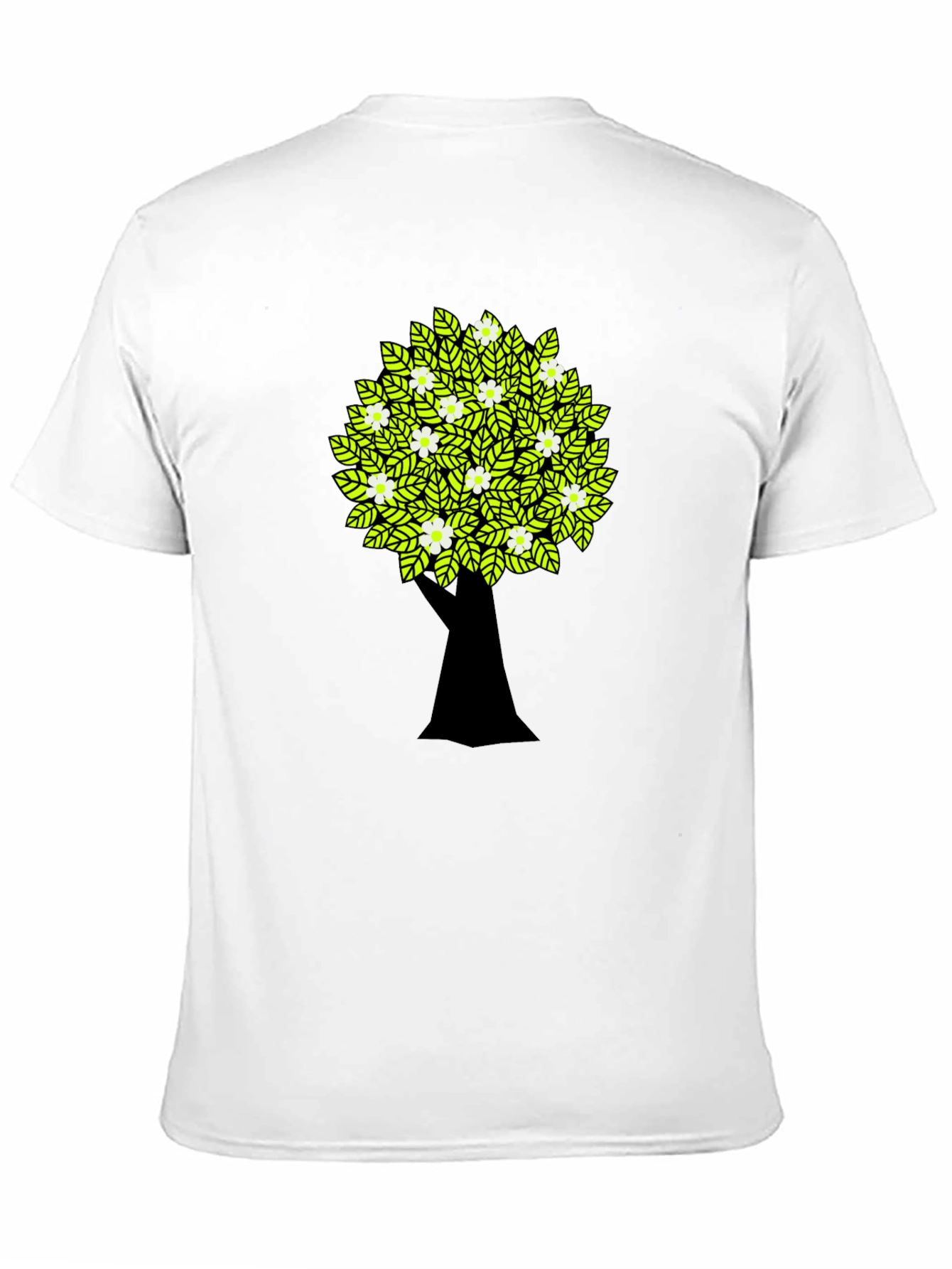 Tree Graphic Black T-Shirt