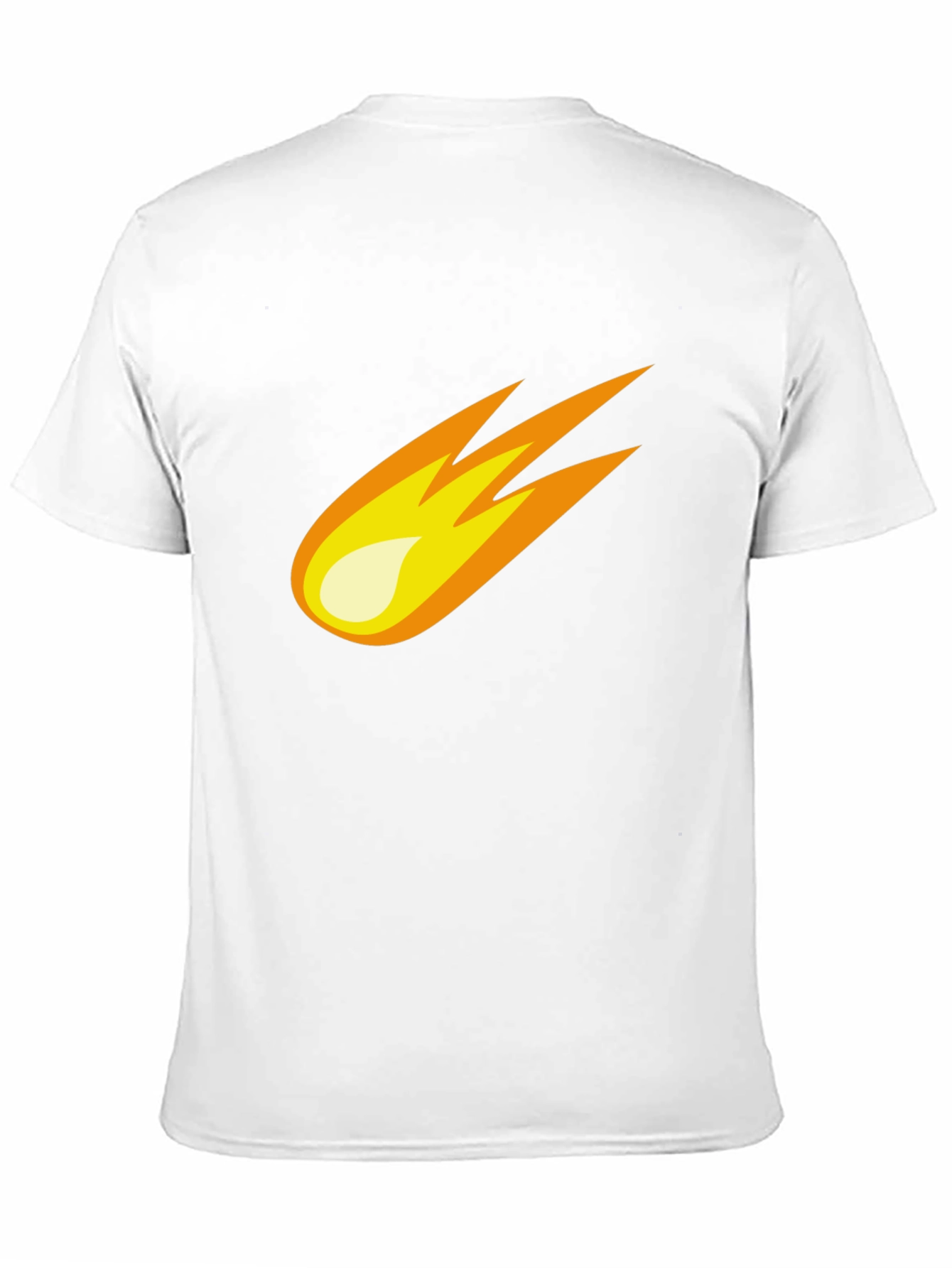 Meteor Graphic Tee - Black Cotton Blend T-Shirt