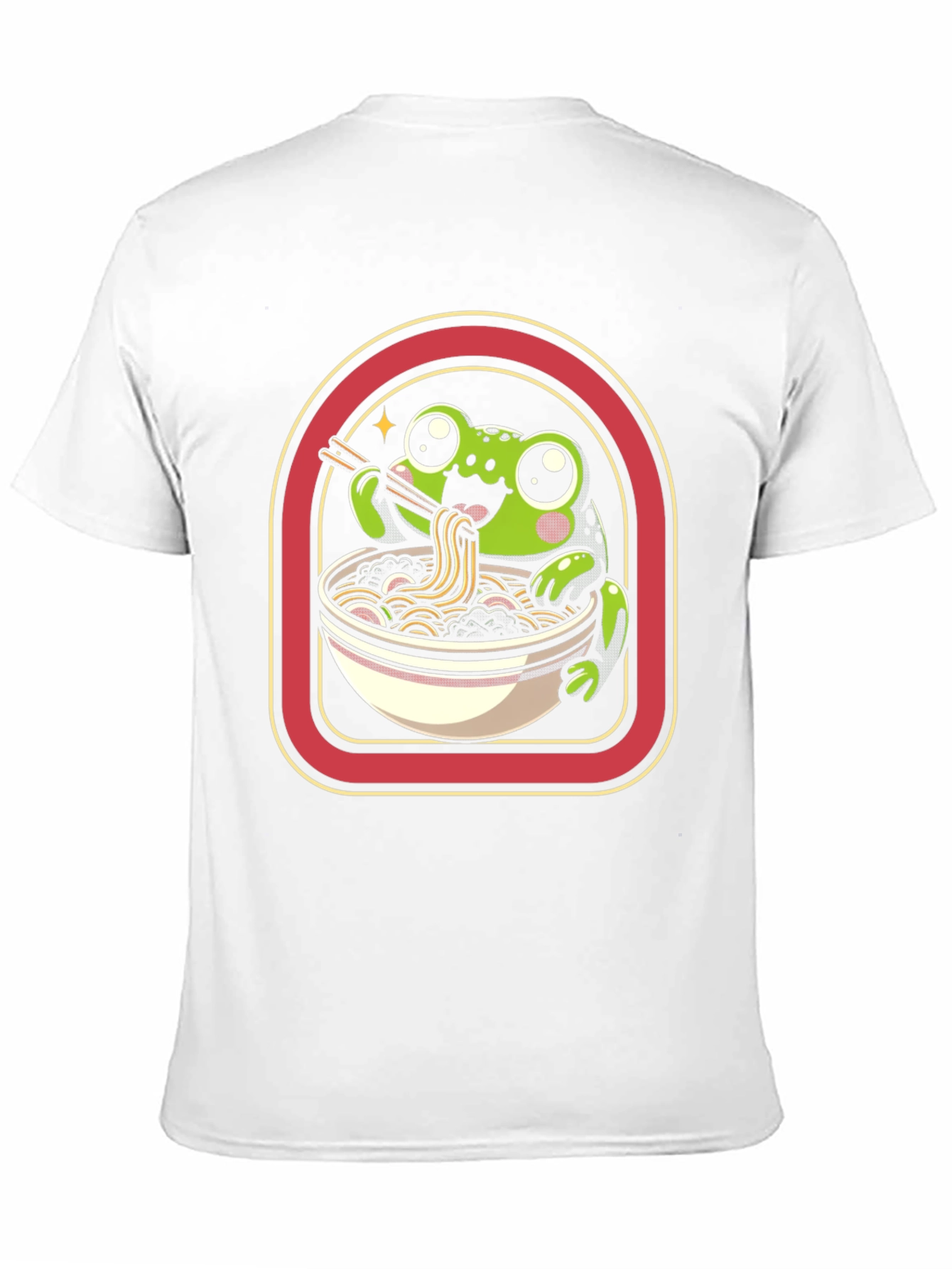 Frog Ramen T-Shirt - Kawaii Cute Design