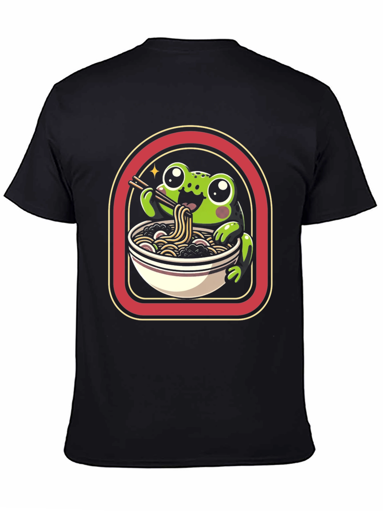 Frog Ramen T-Shirt - Kawaii Cute Design