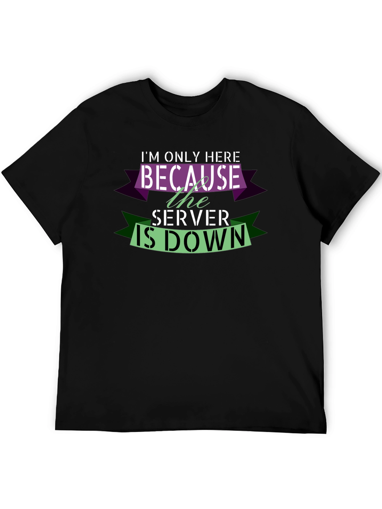 Im Only Here Because The Server Is Down T-Shirt