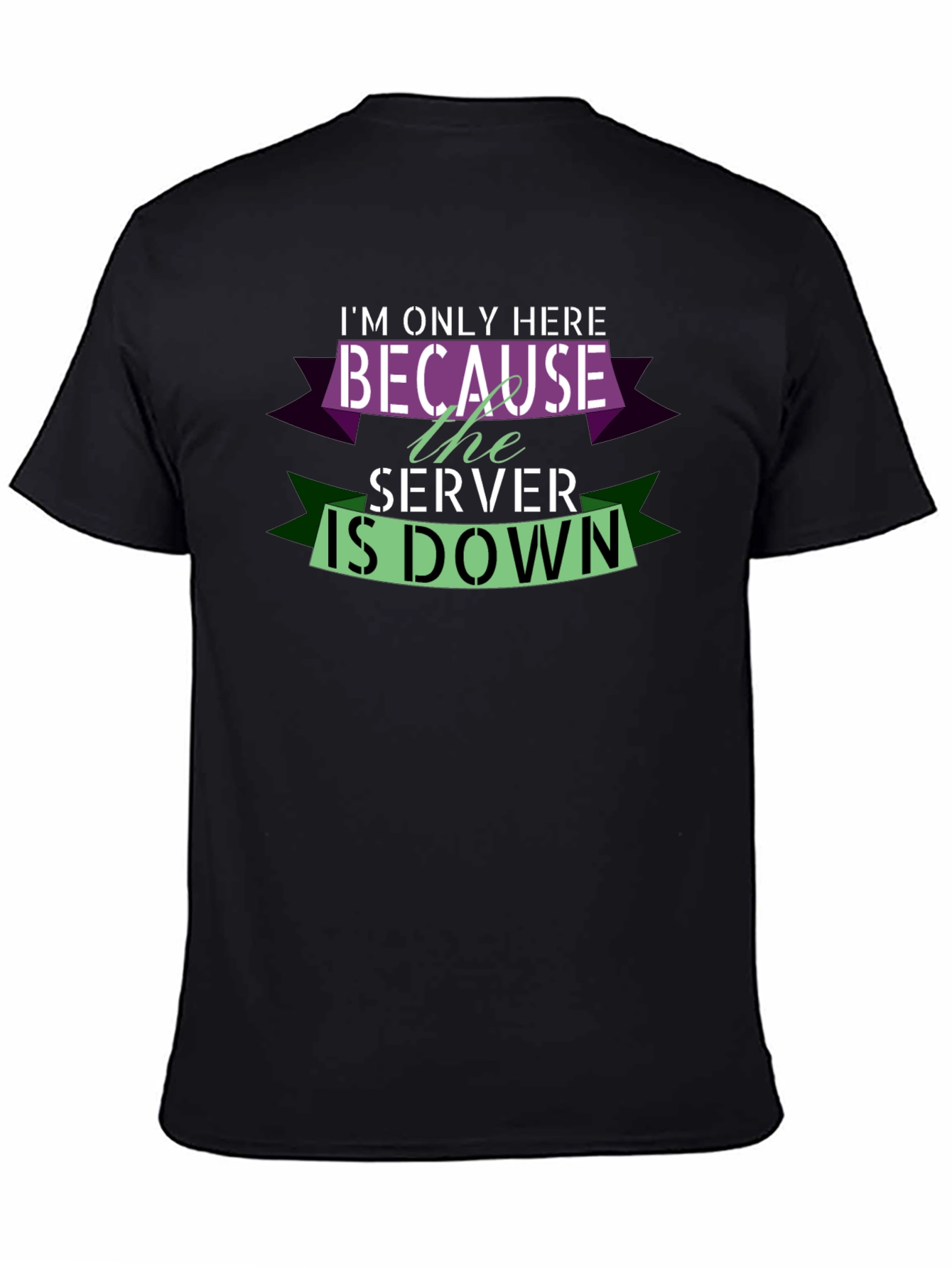 Im Only Here Because The Server Is Down T-Shirt