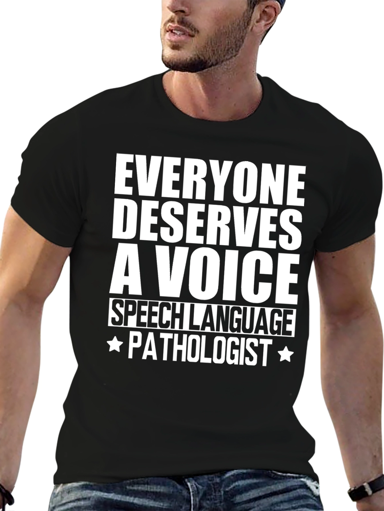 Speech Language Pathologist T-Shirt - Everyone Deserves a Voice
