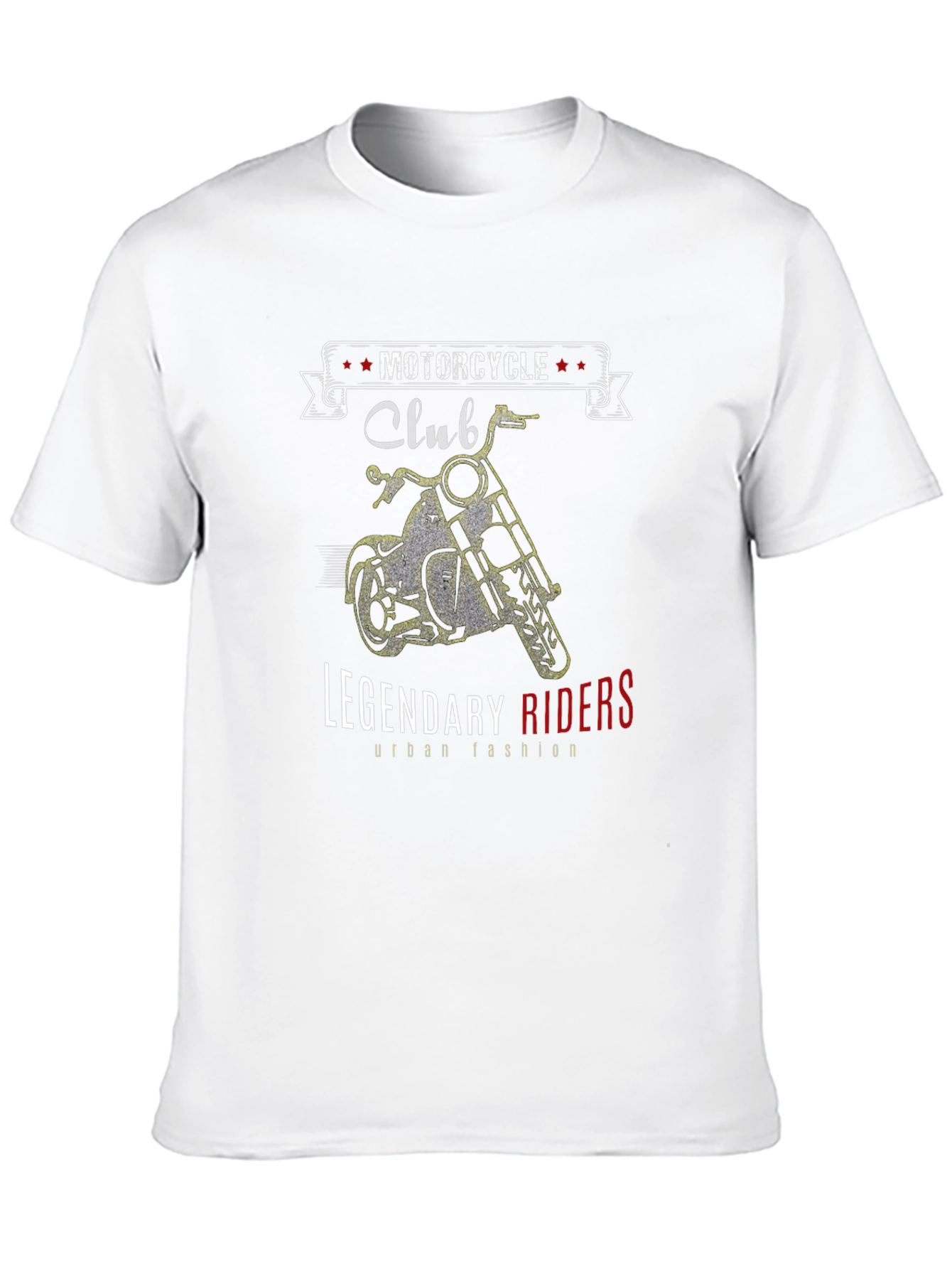 Motorcycle Club T-Shirt - Legendary Riders Design