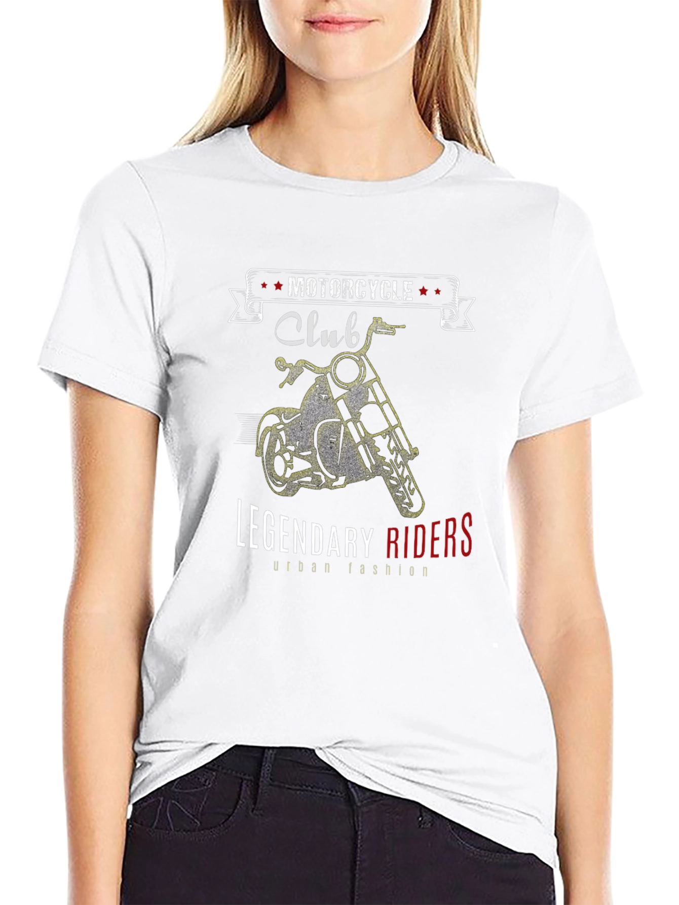 Motorcycle Club T-Shirt - Legendary Riders Design