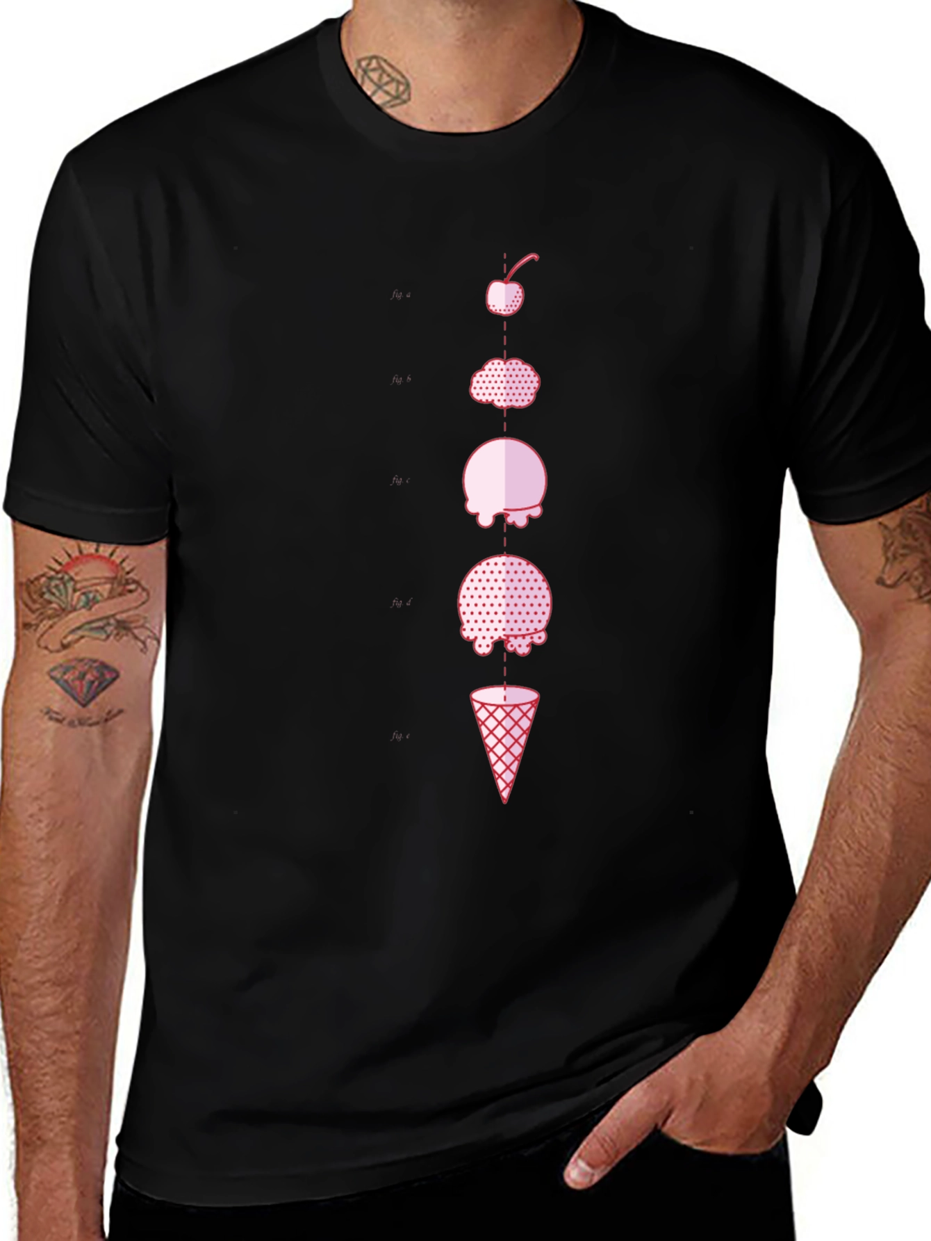 Cool Ice Cream Graphic Tee