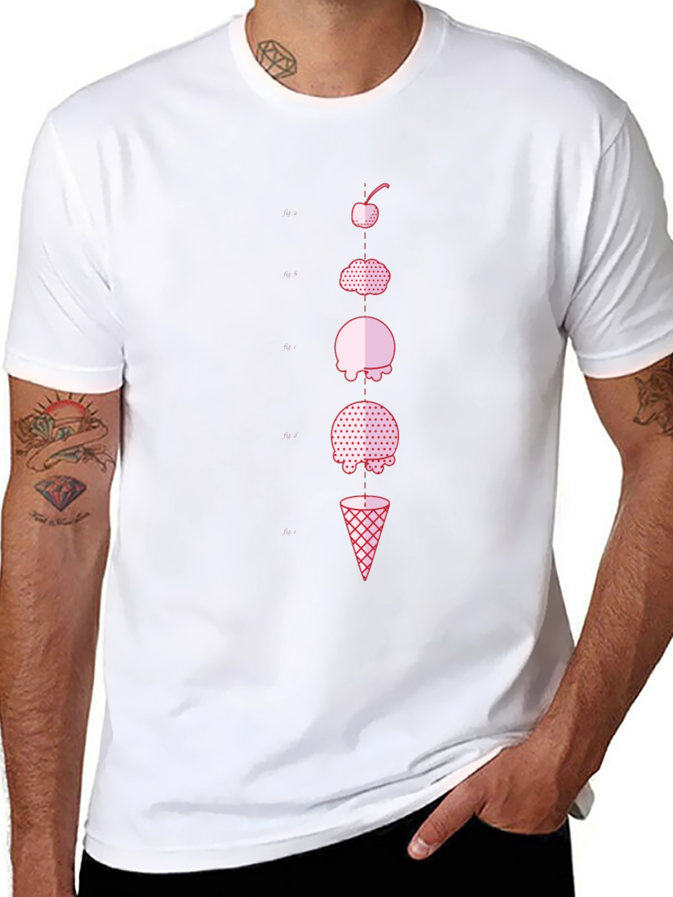 Cool Ice Cream Graphic Tee