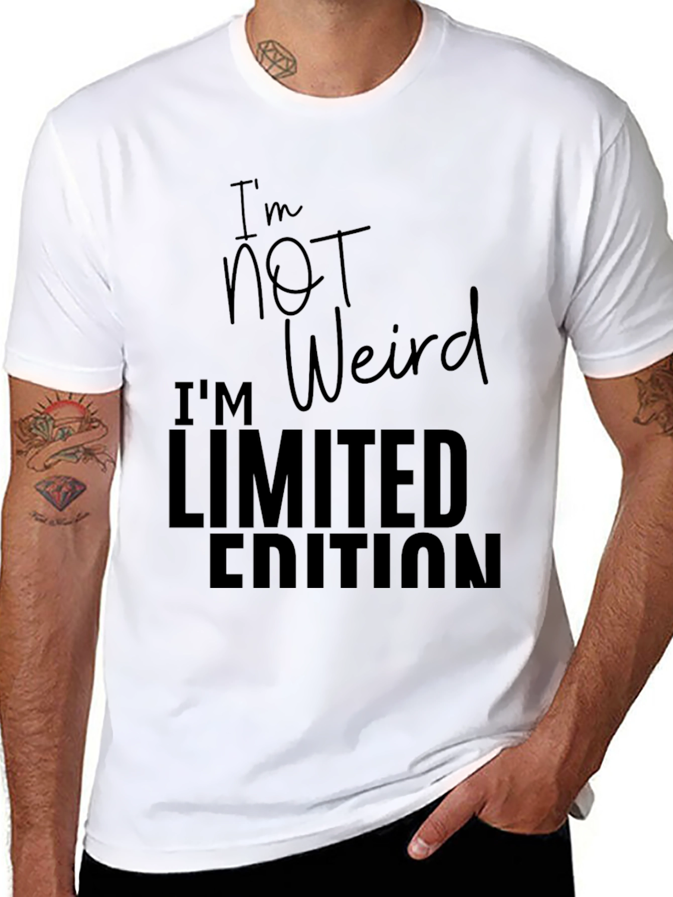 Im Not Weird - Limited Edition Graphic T-Shirt