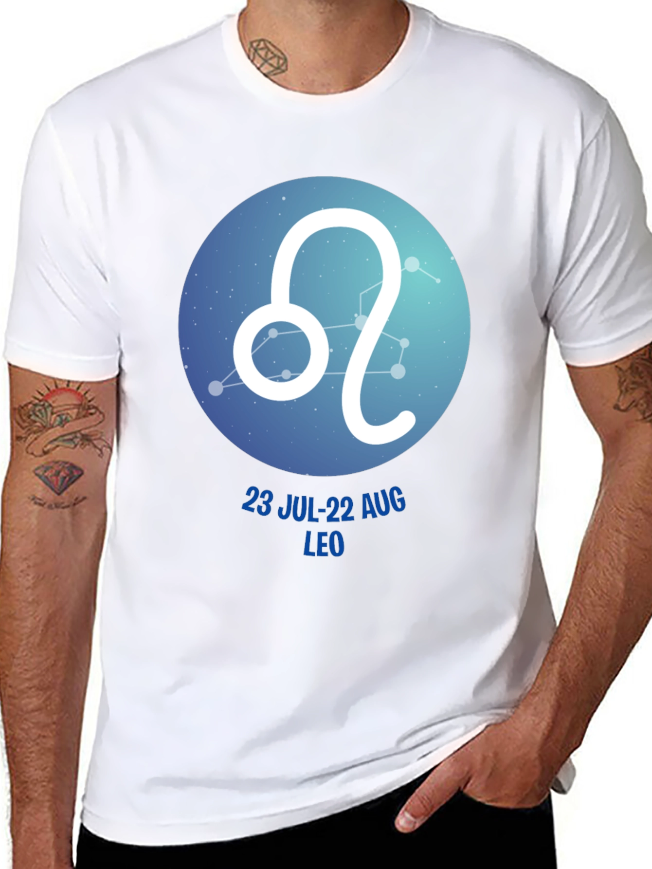 Leo Zodiac T-Shirt - 23 July to 22 August