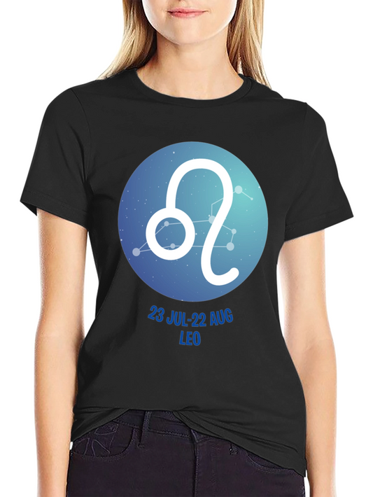 Leo Zodiac T-Shirt - 23 July to 22 August