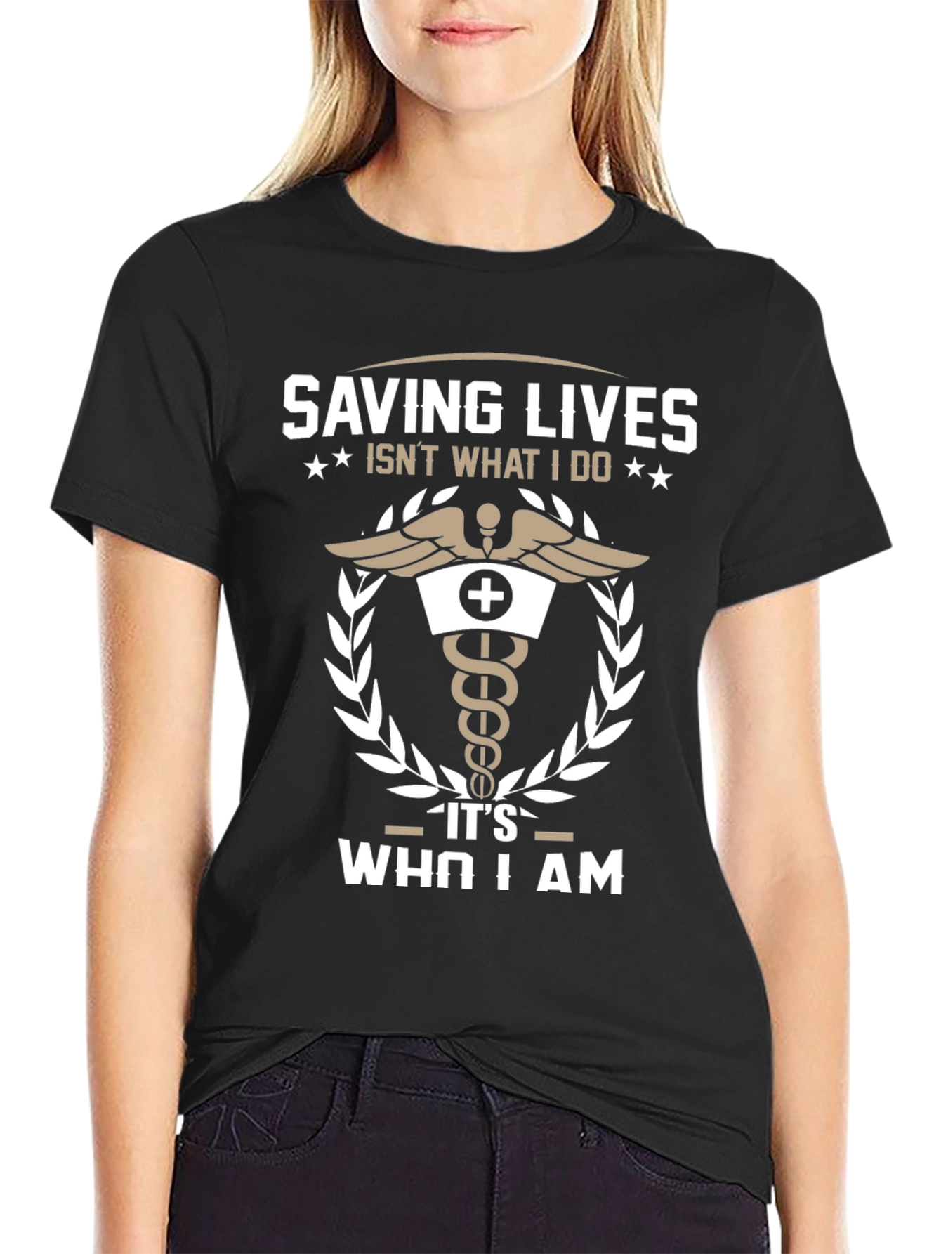 Saving Lives Graphic T-Shirt - Unisex