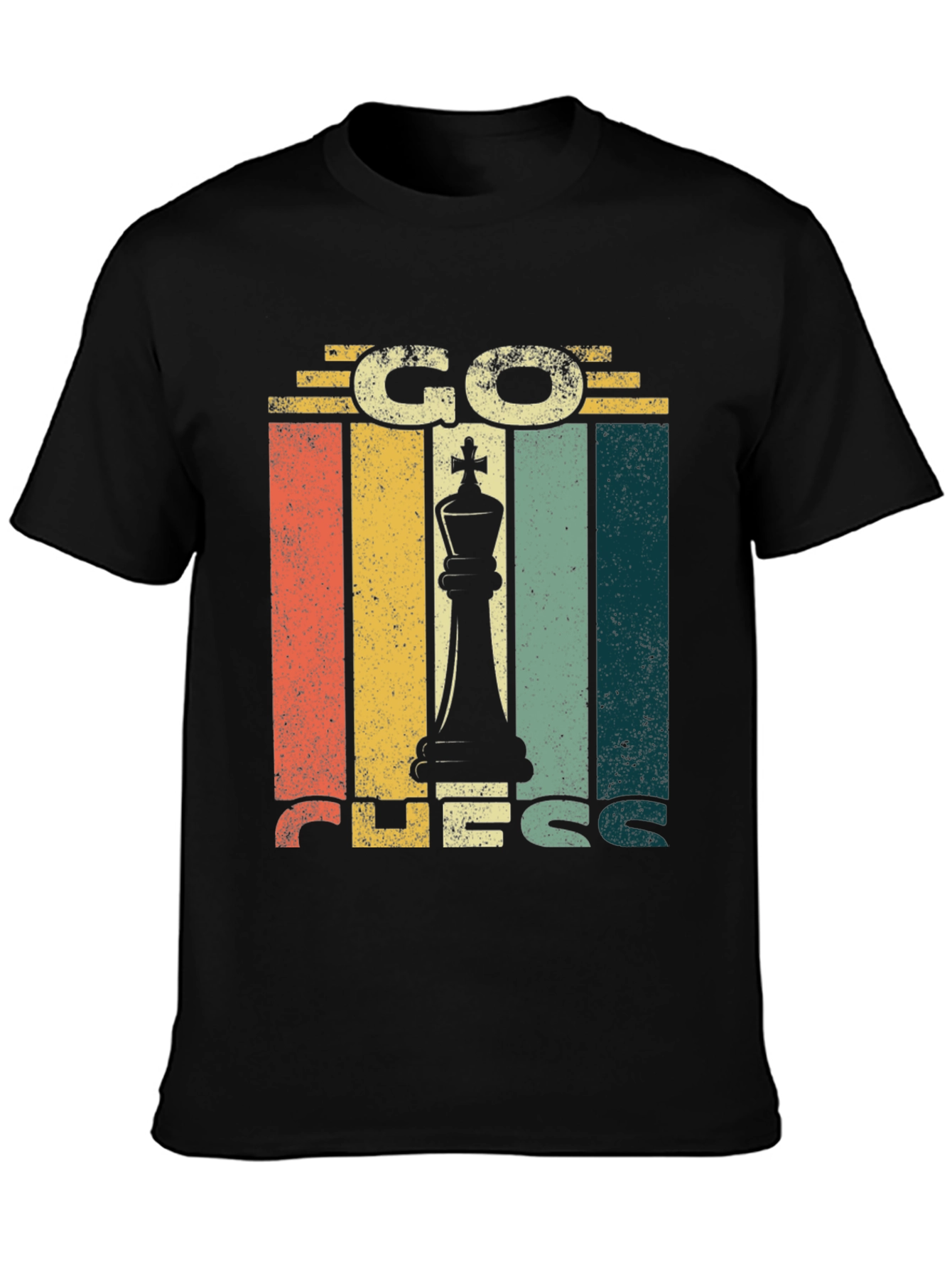 Go Chess Retro Style T-Shirt
