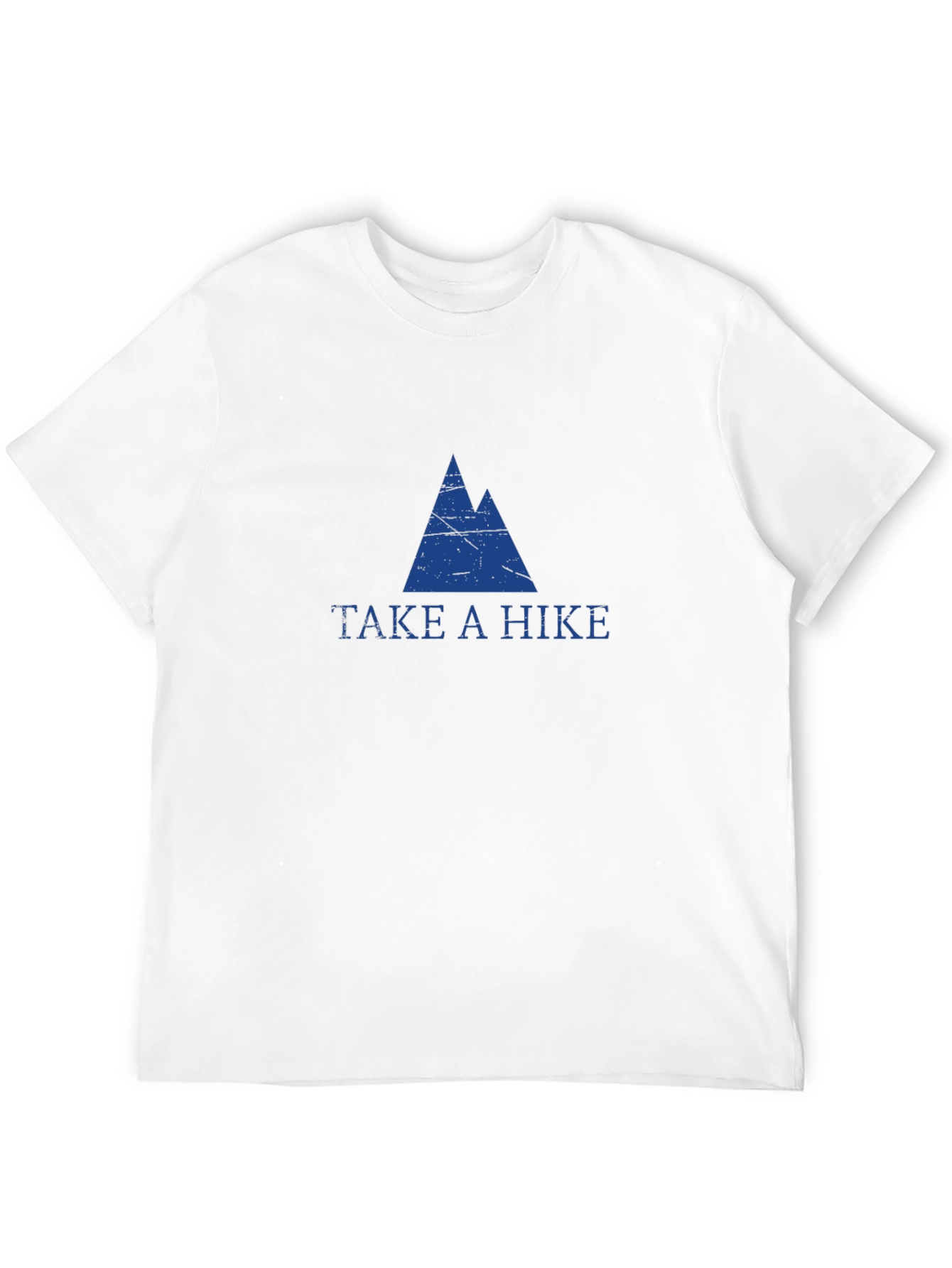 Mens Black Take a Hike Graphic T-Shirt
