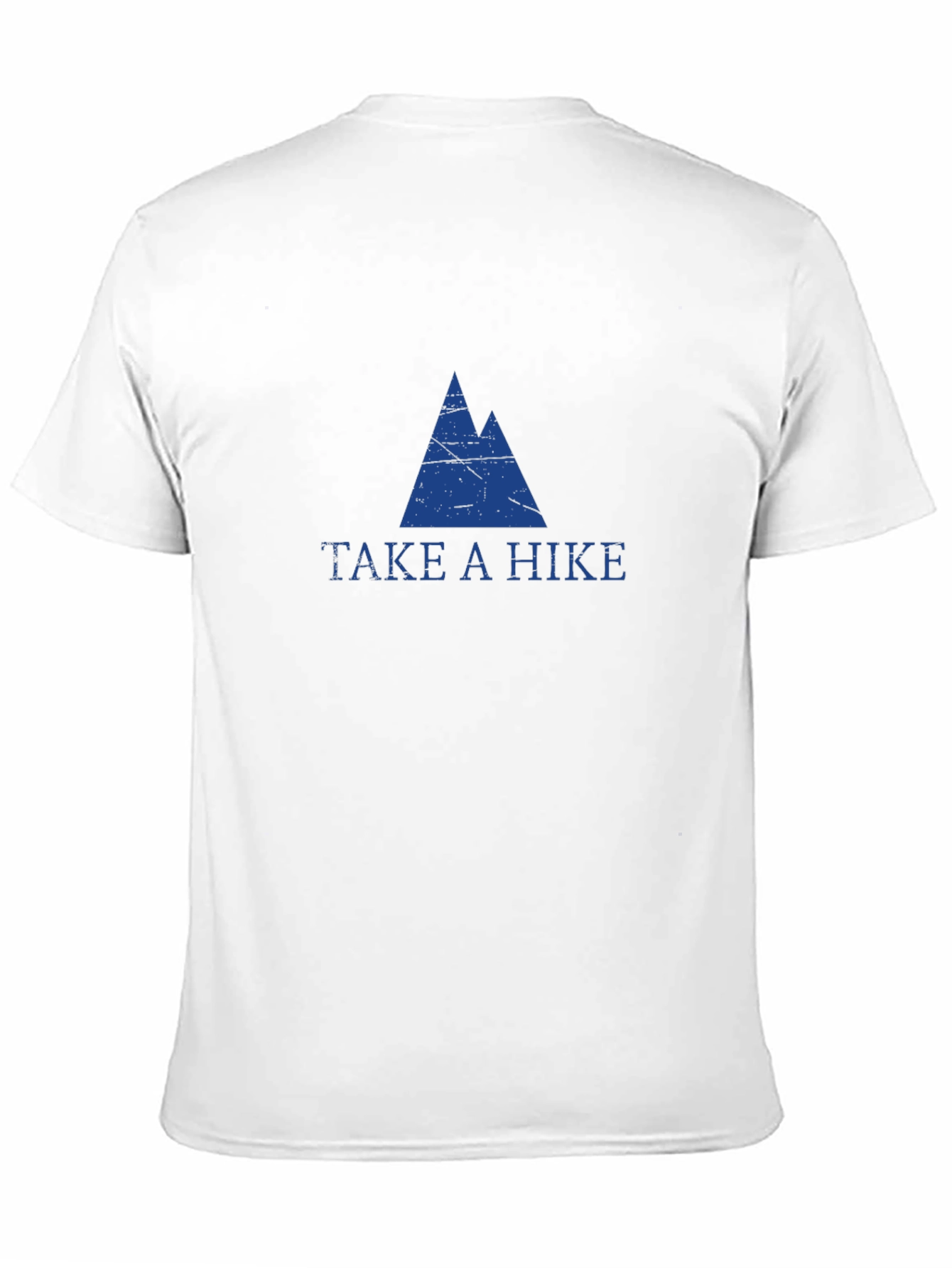 Mens Black Take a Hike Graphic T-Shirt