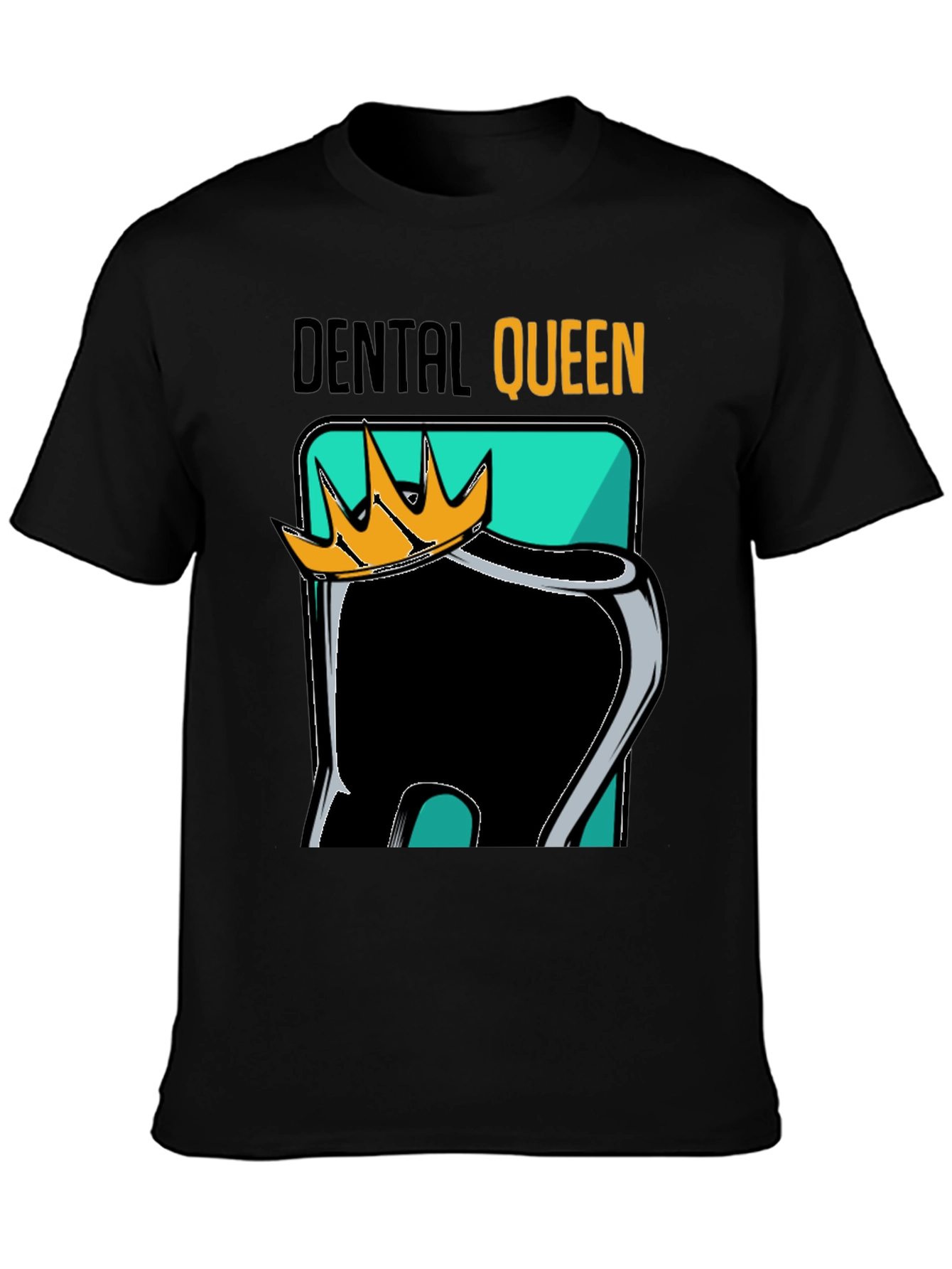 Dental Queen Black Graphic Tee