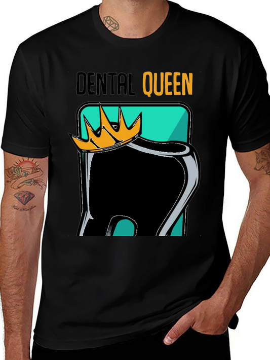 Dental Queen Black Graphic Tee