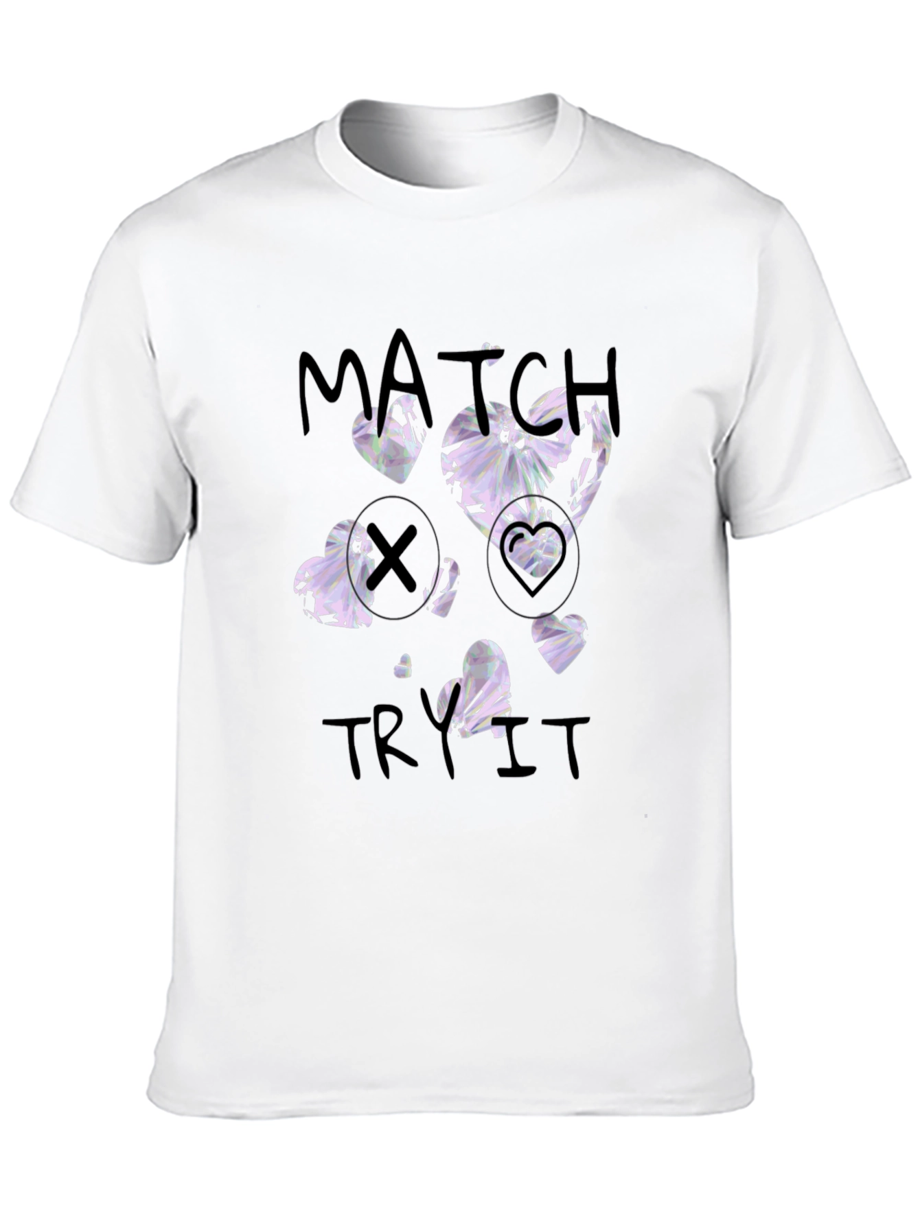 Match Try It Graphic T-Shirt
