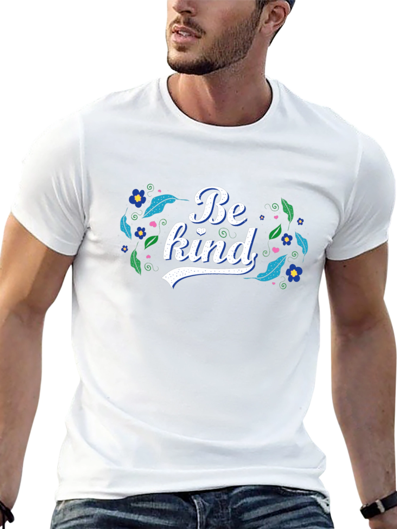Be Kind Floral Graphic T-Shirt
