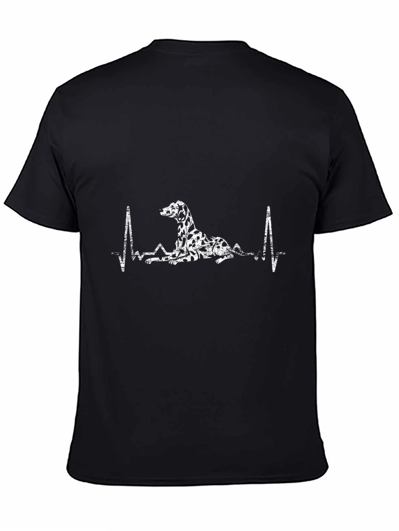 Dalmatian Heartbeat T-Shirt - Dog Lover Tee