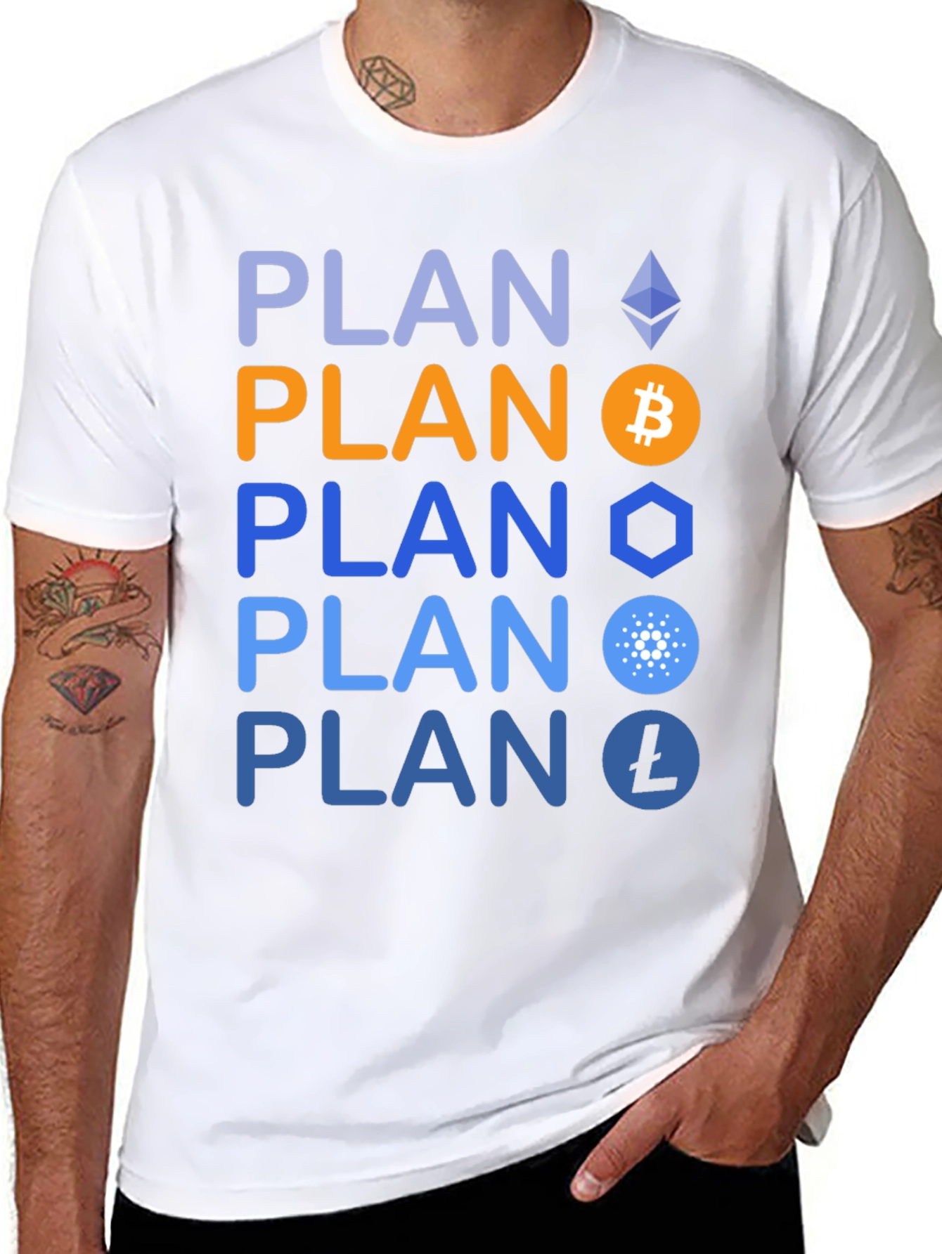 Crypto HODL Plan T-Shirt