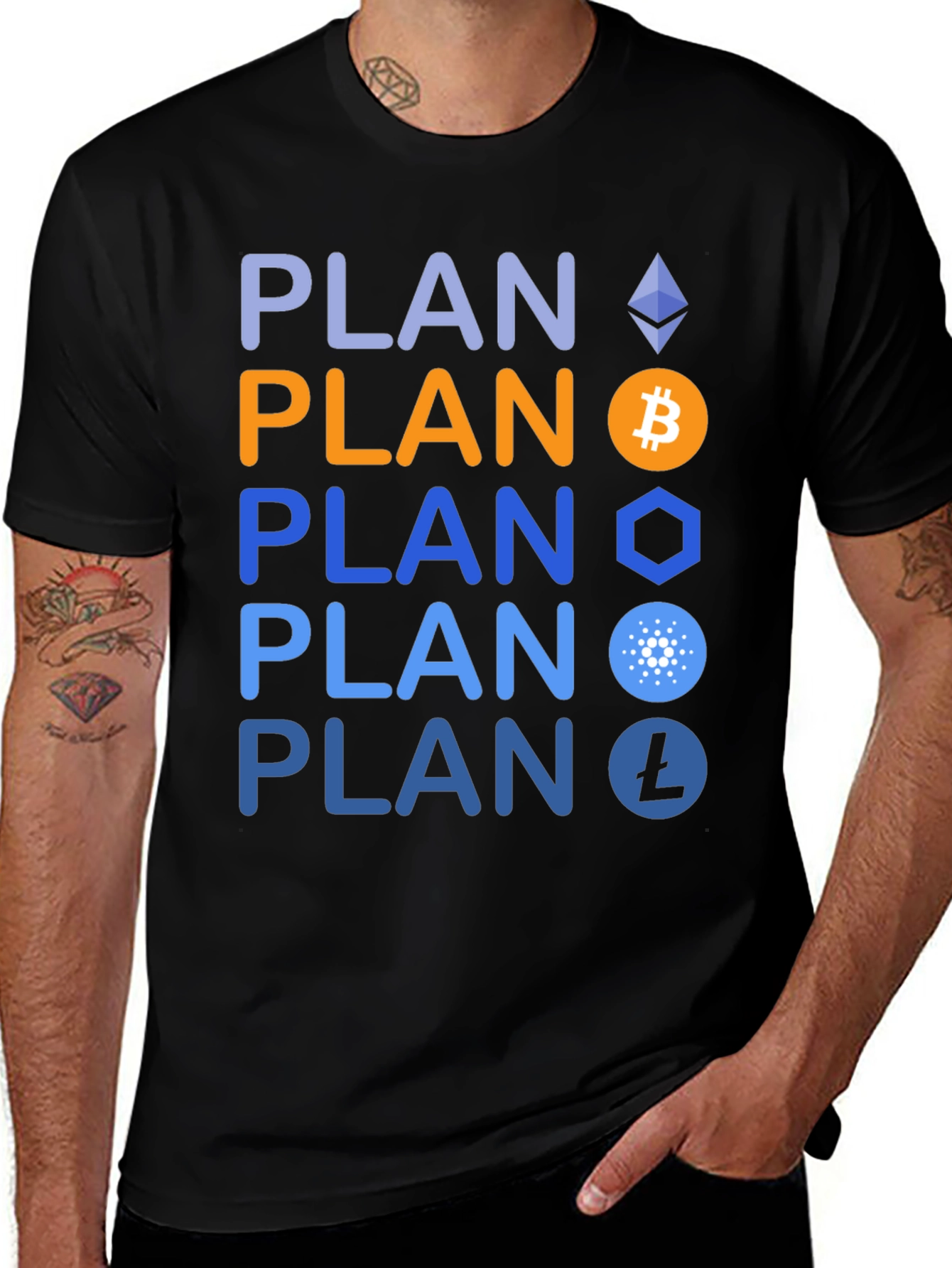 Crypto HODL Plan T-Shirt