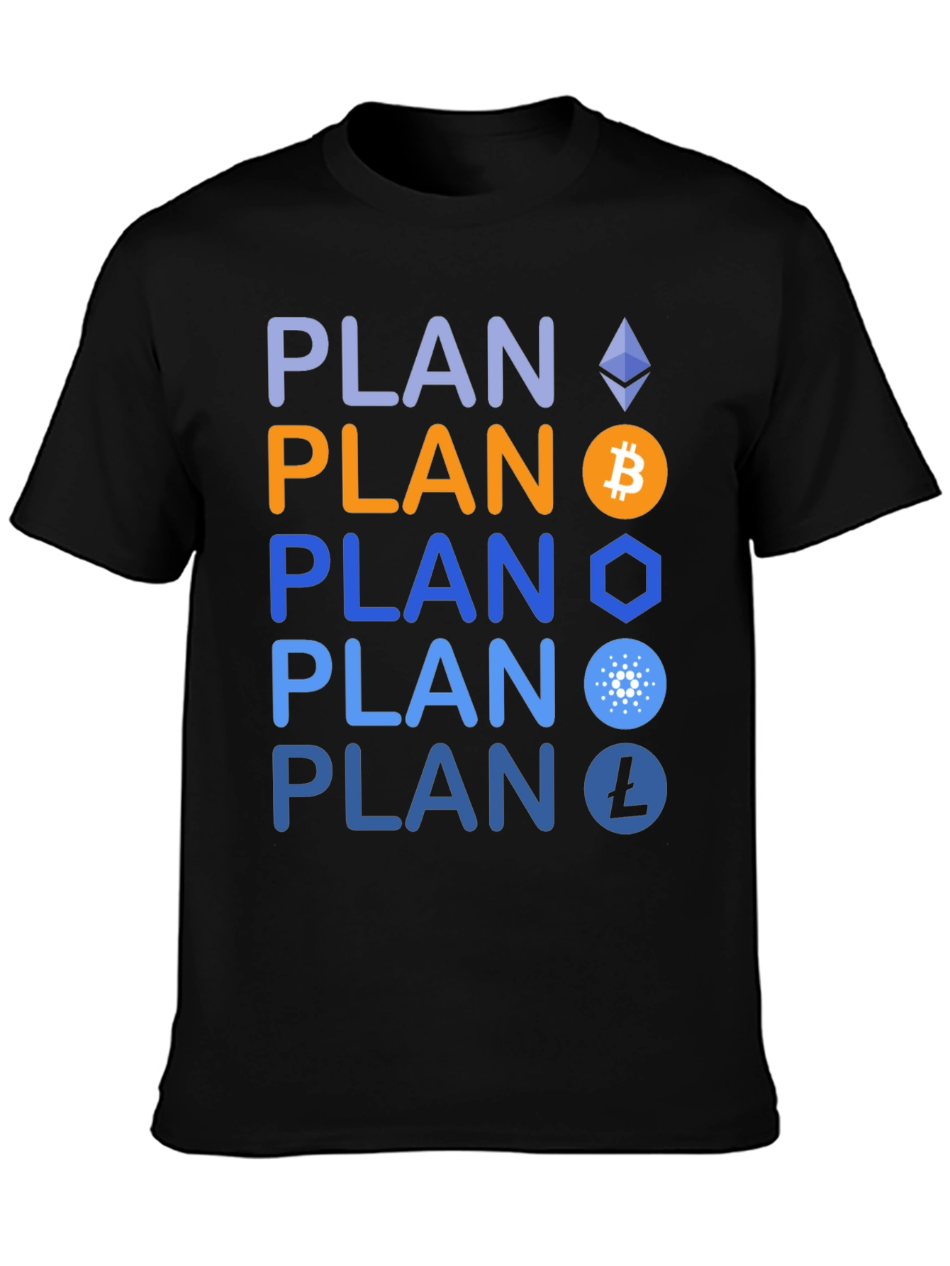Crypto HODL Plan T-Shirt