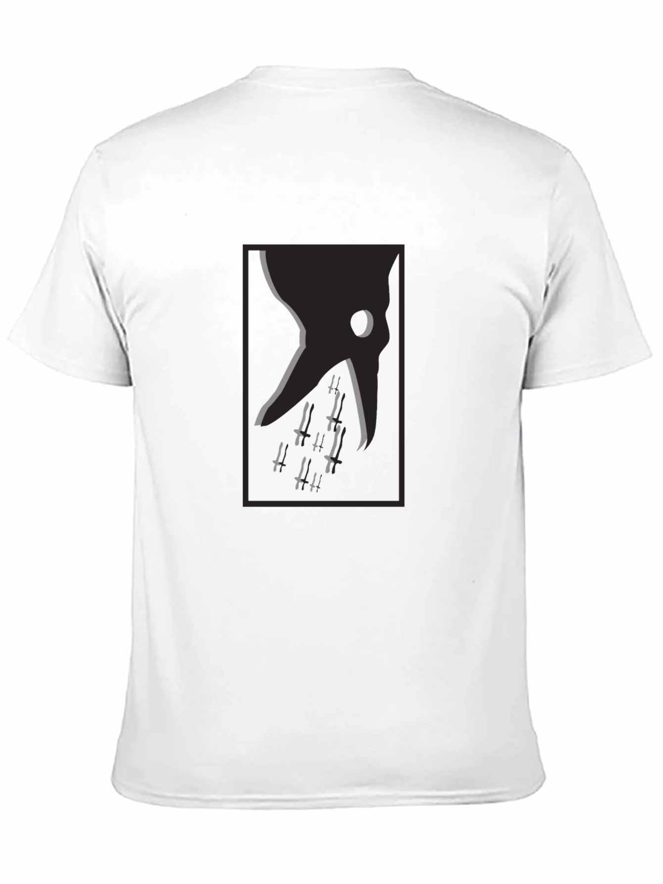 Grim Reaper Dagger Tee - Dark Aesthetic T-Shirt