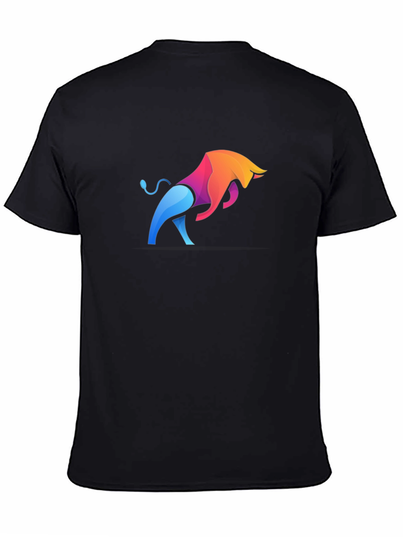 Stylish Bull Graphic Tee - Modern Design