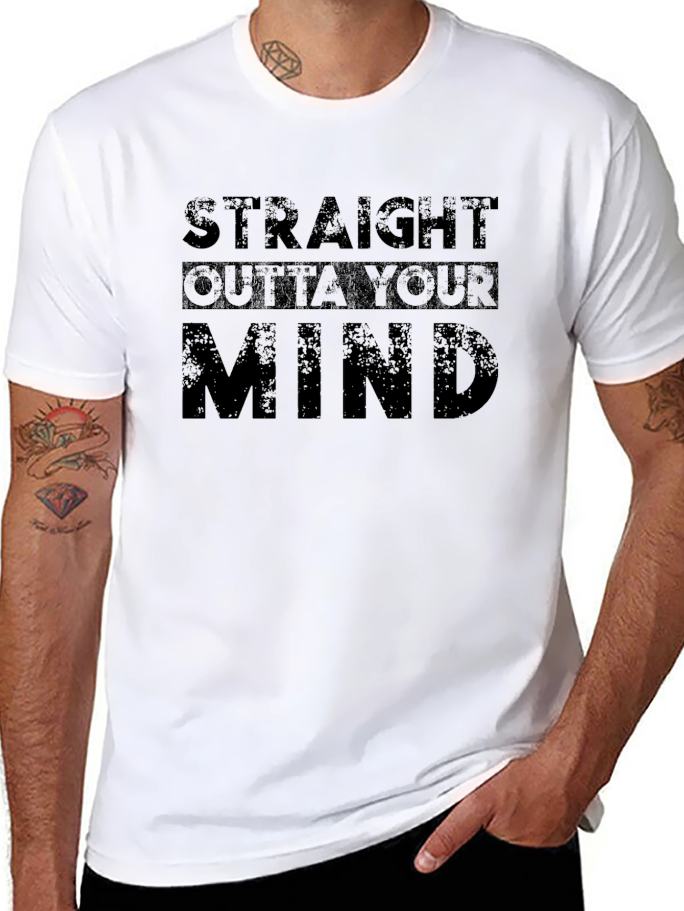 Straight Outta Your Mind Graphic T-Shirt
