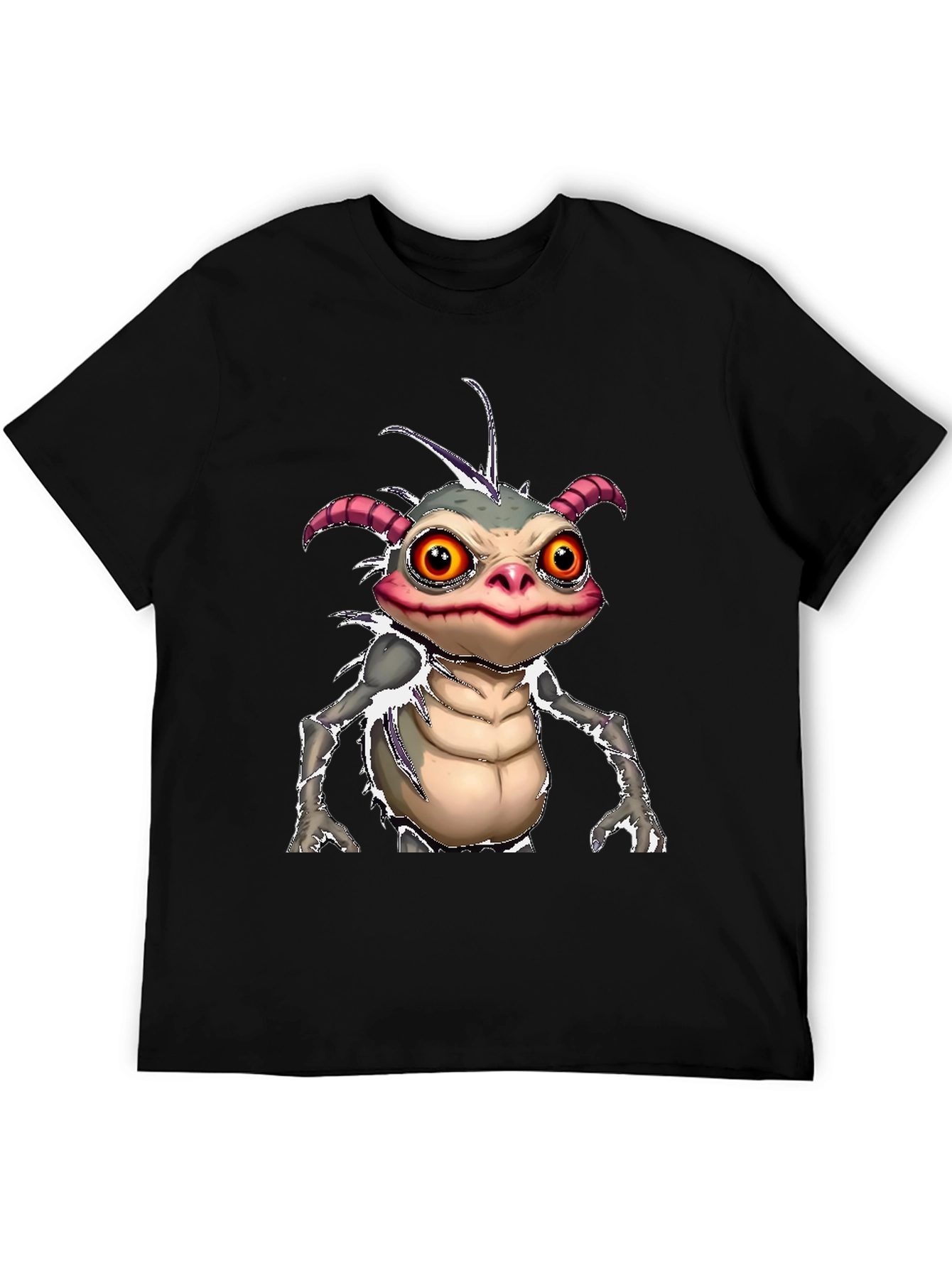 Monster Creature Graphic Tee - Unique Design