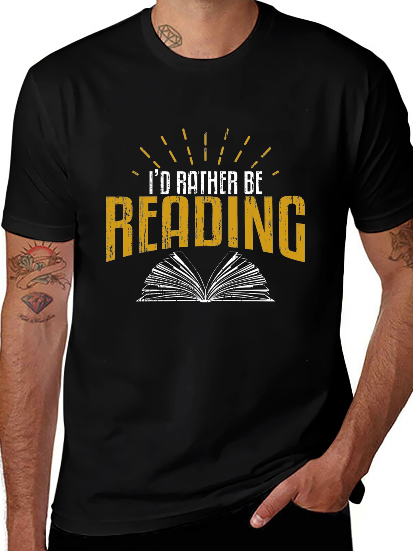 Id Rather Be Reading T-Shirt